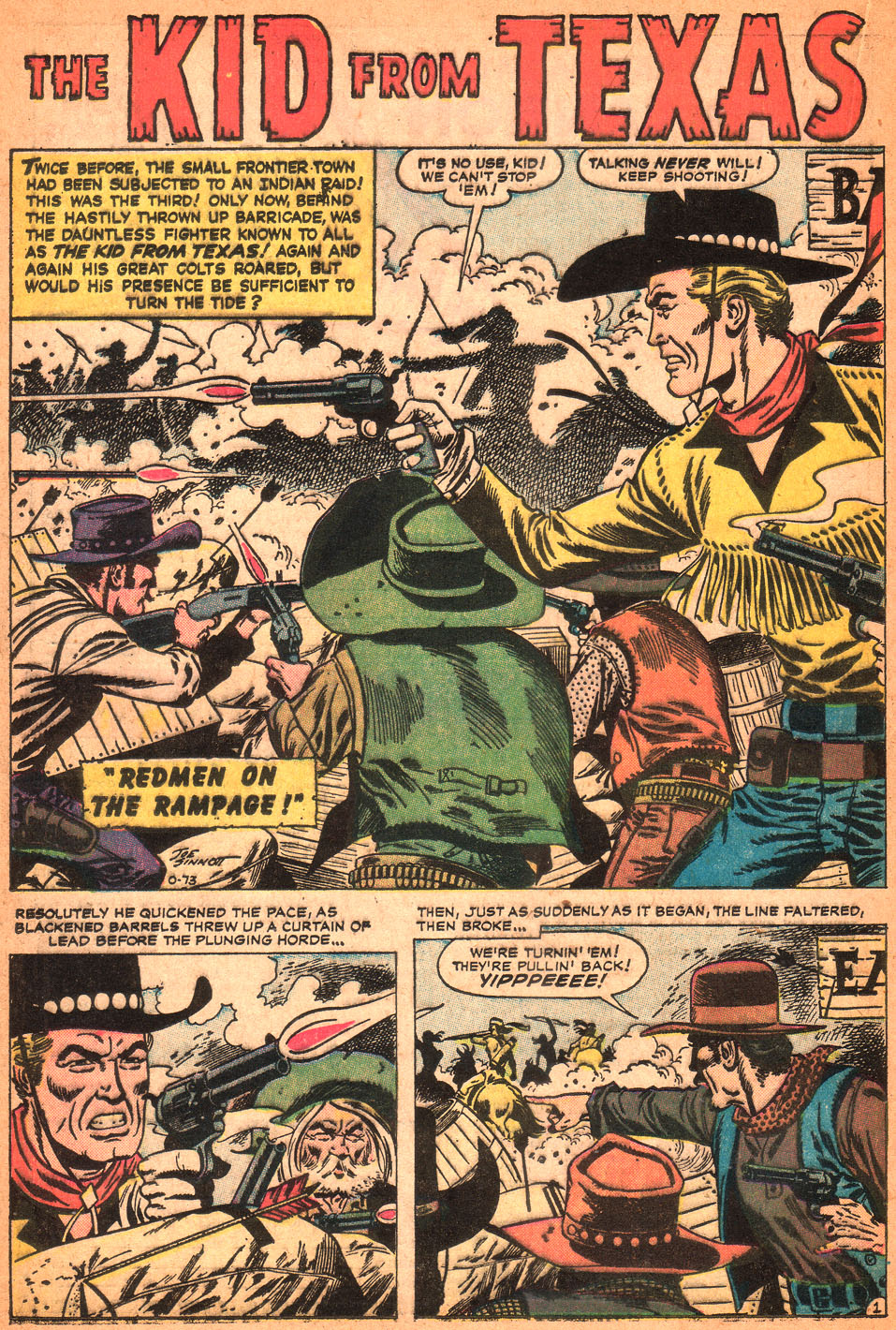 Read online Kid Colt Outlaw comic -  Issue #85 - 20