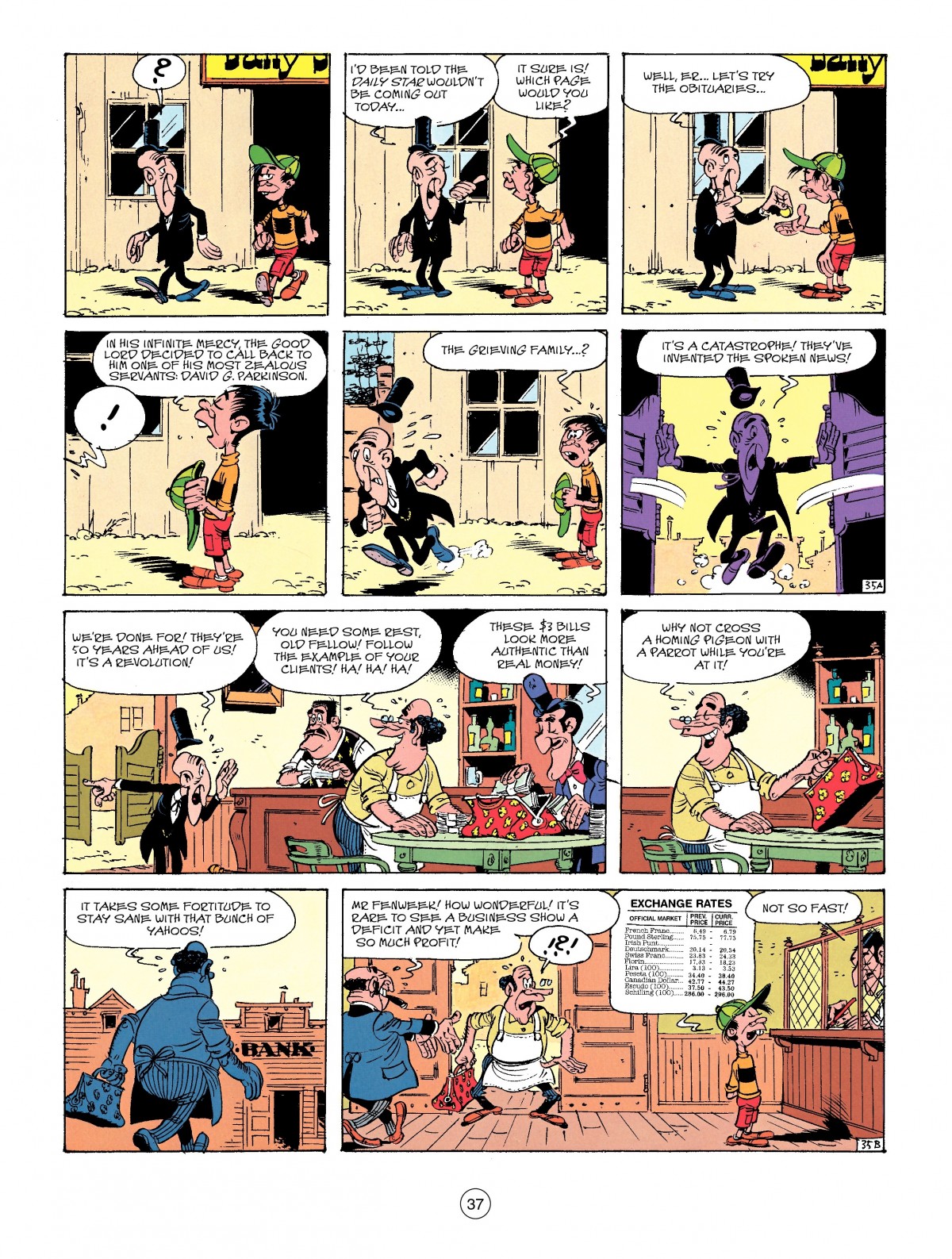Read online A Lucky Luke Adventure comic -  Issue #41 - 37