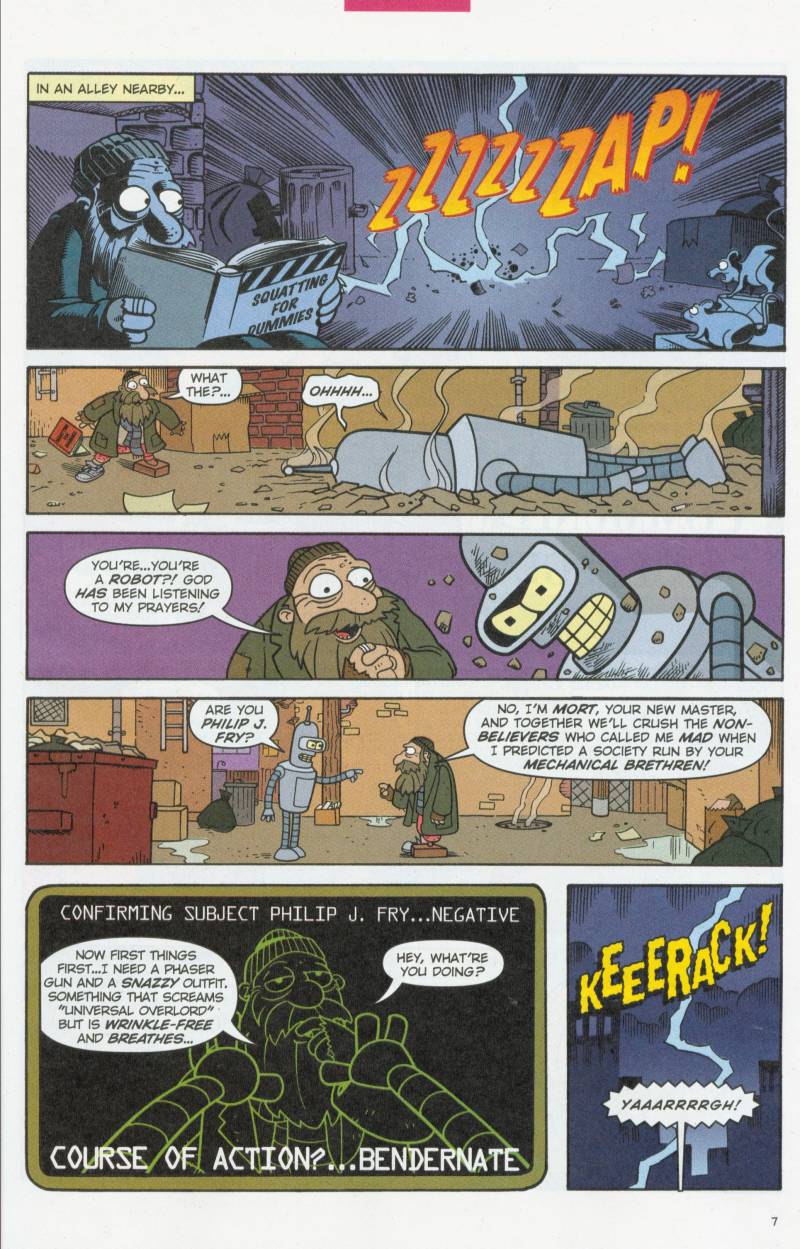 Read online Futurama Comics comic -  Issue #7 - 8