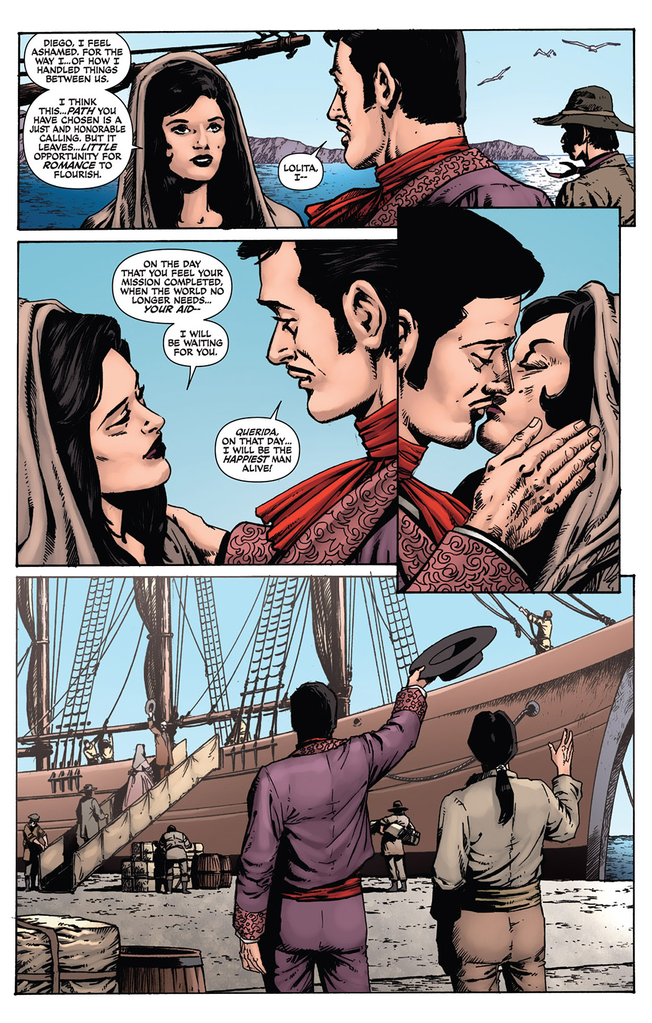 Read online Zorro Rides Again comic -  Issue #6 - 14