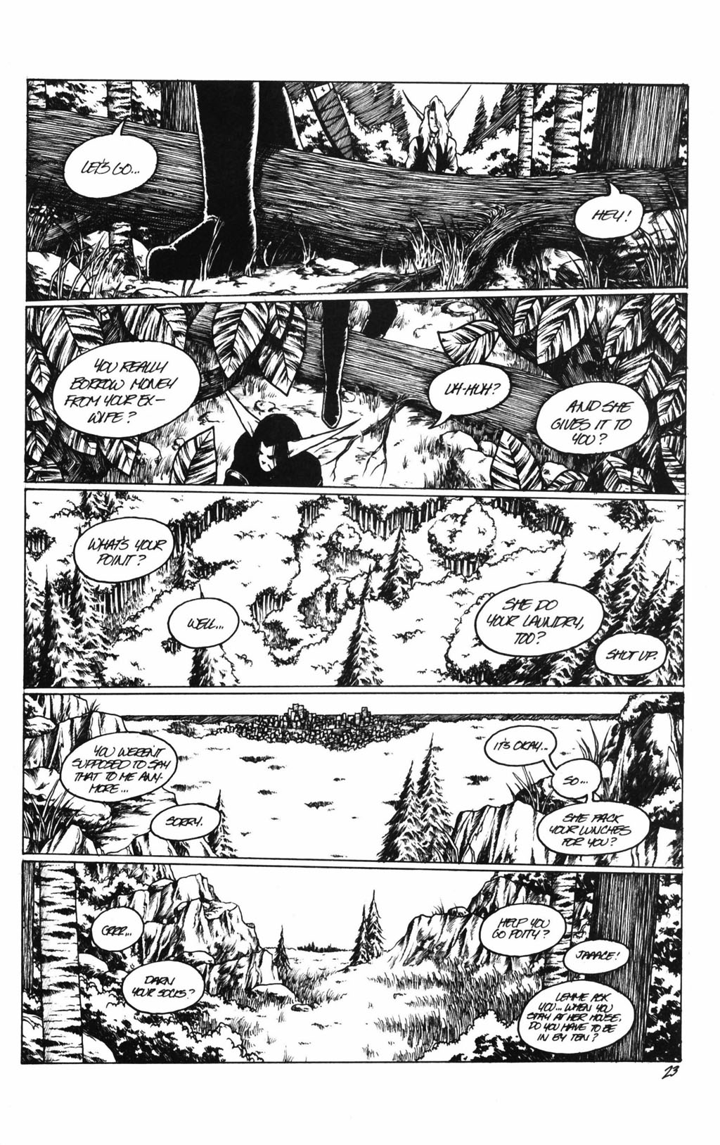 Read online Poison Elves (1995) comic -  Issue #39 - 25