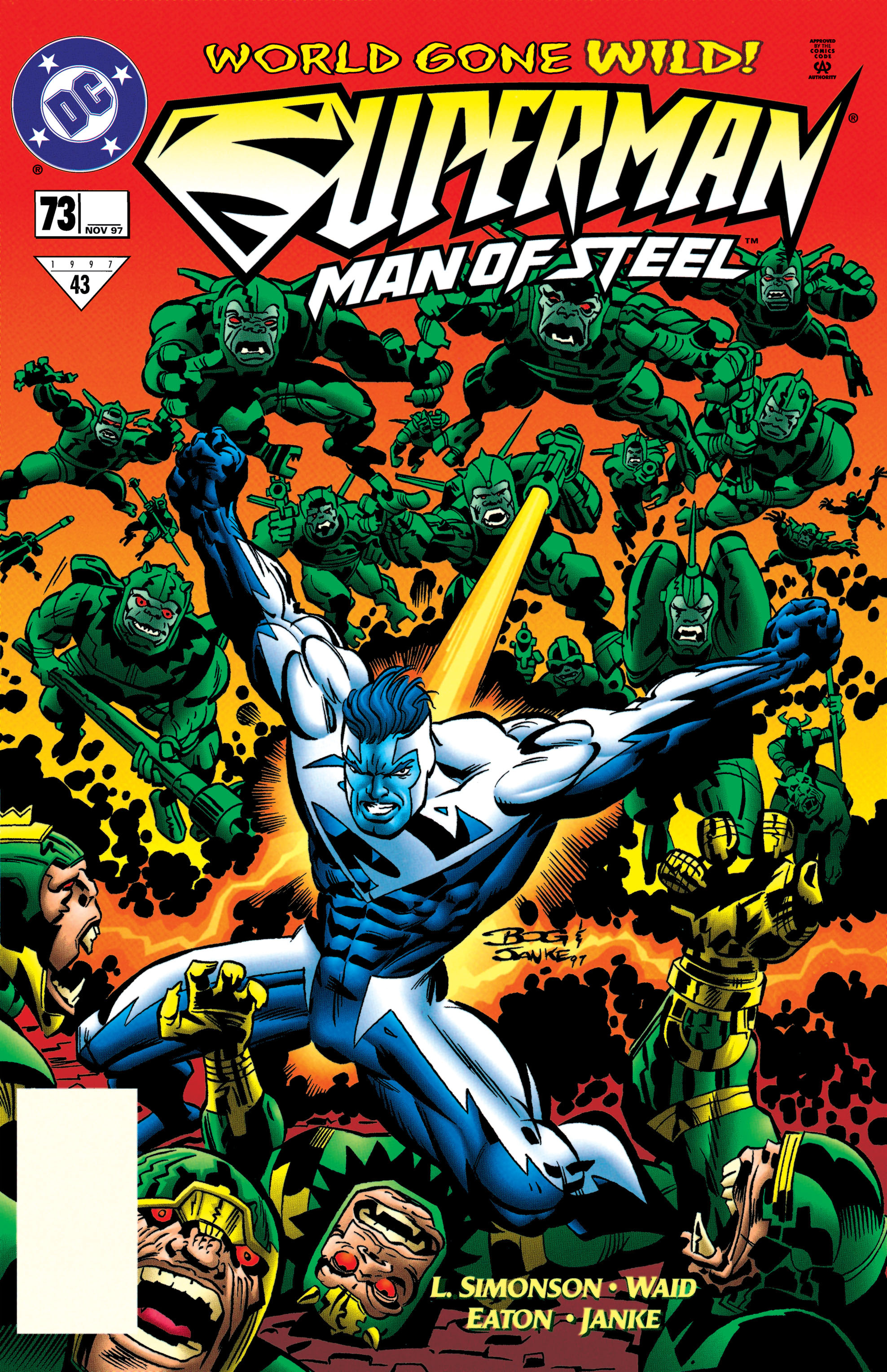 Read online Superman: The Man of Steel (1991) comic -  Issue #73 - 1