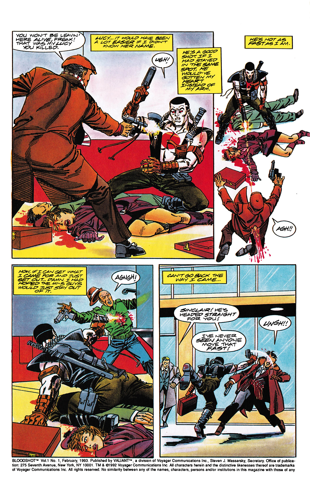 Read online Bloodshot (1993) comic -  Issue #1 - 4