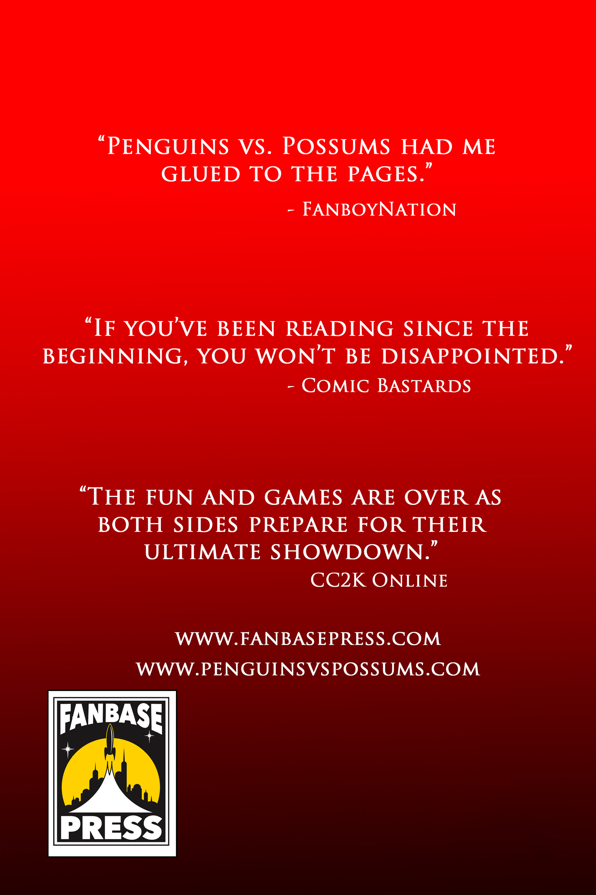 Read online Penguins vs. Possums comic -  Issue #8 - 39