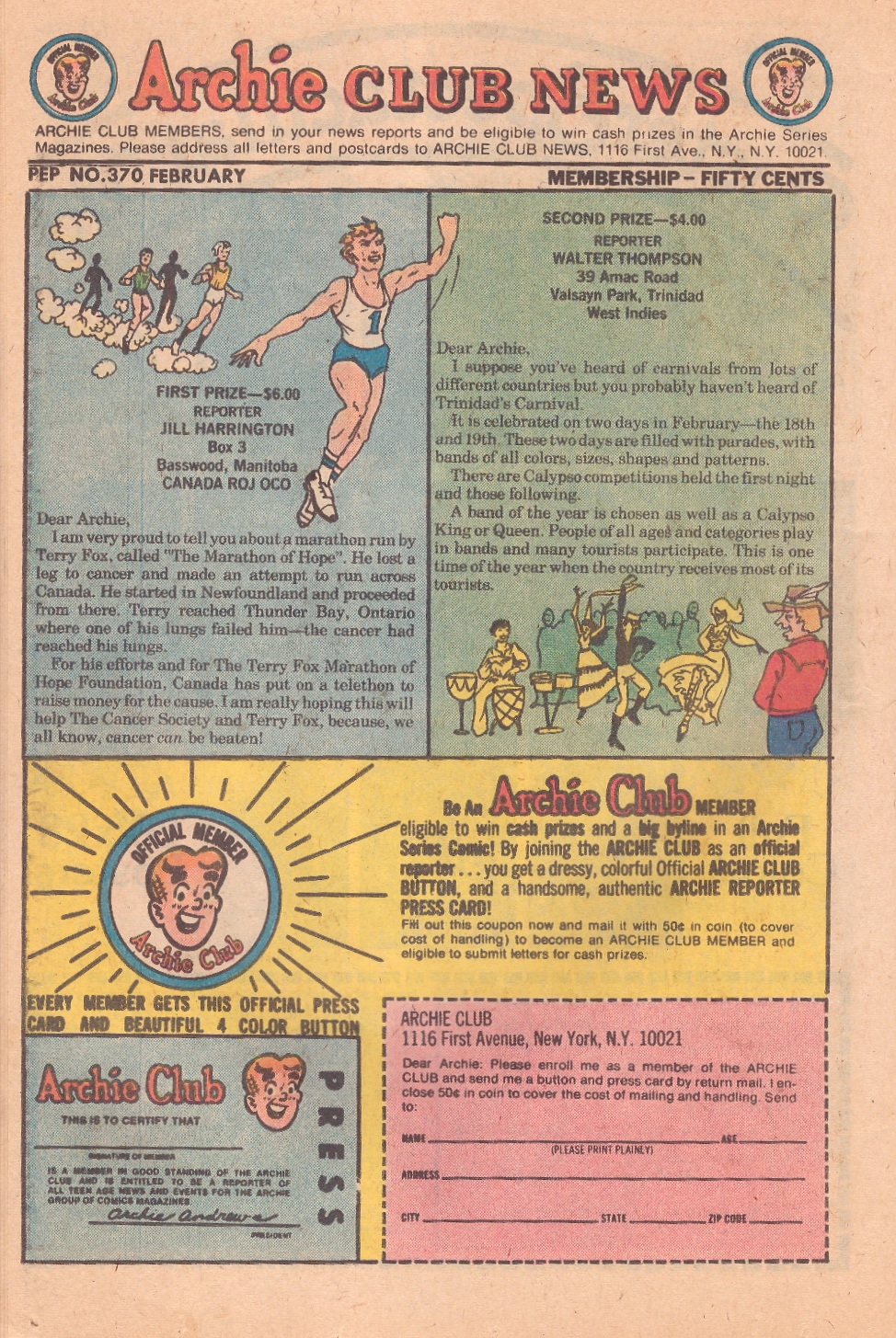 Read online Pep Comics comic -  Issue #370 - 26