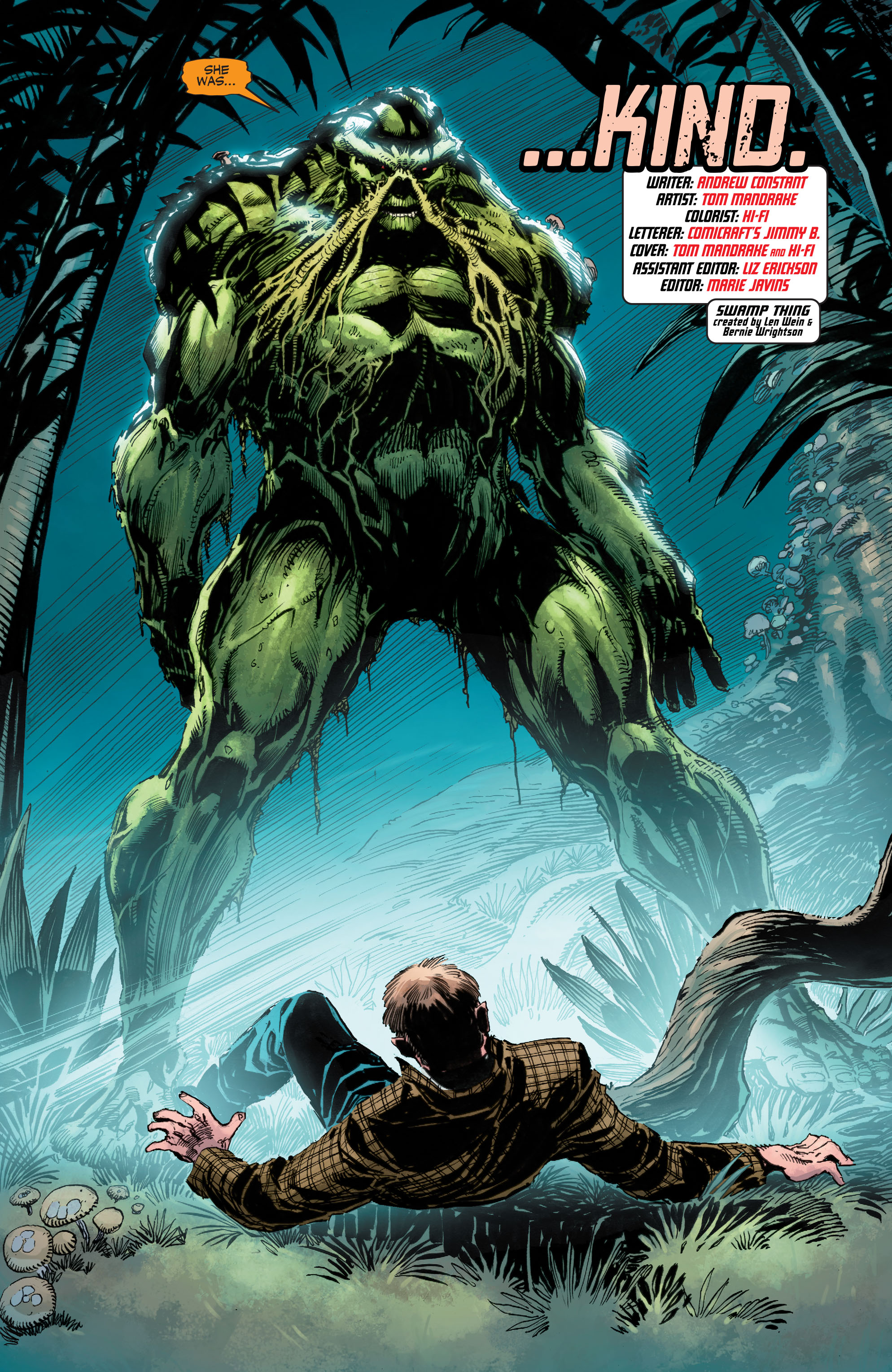Read online Swamp Thing: New Roots comic -  Issue #9 - 3