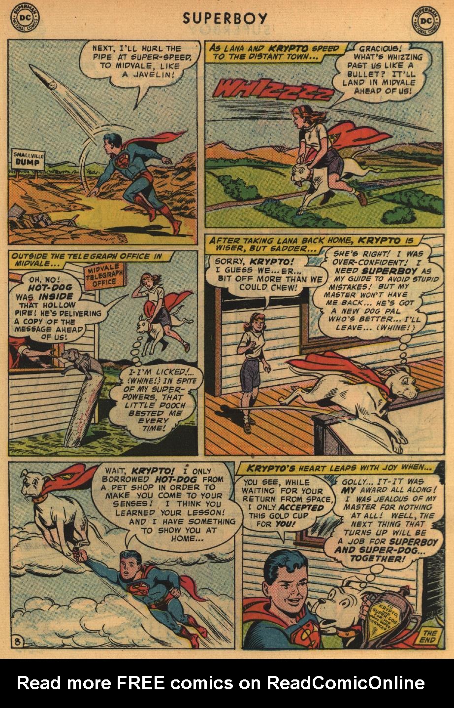 Read online Superboy (1949) comic -  Issue #64 - 28