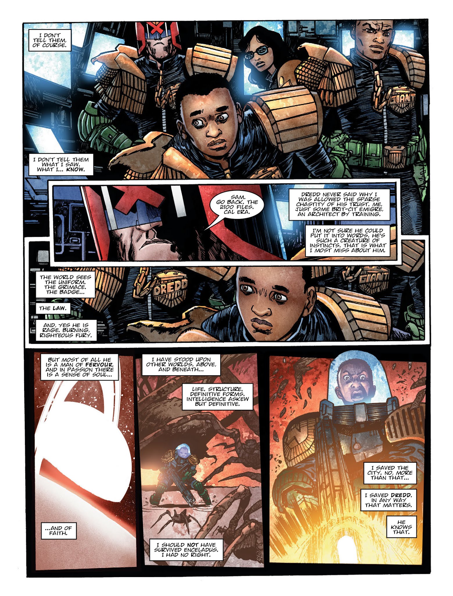 Read online 2000 AD comic -  Issue #2105 - 4