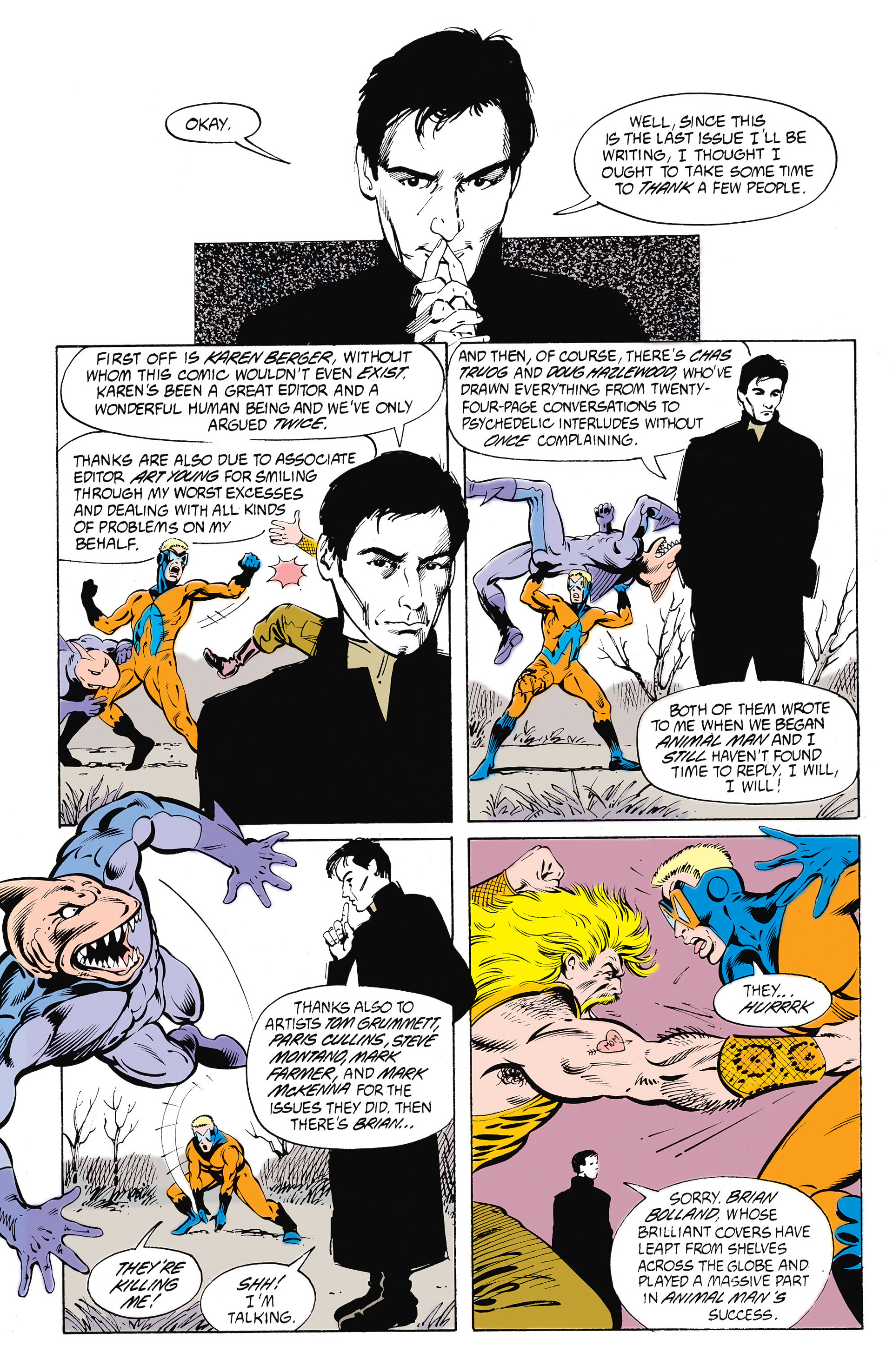 Read online Animal Man (1988) comic -  Issue #26 - 17