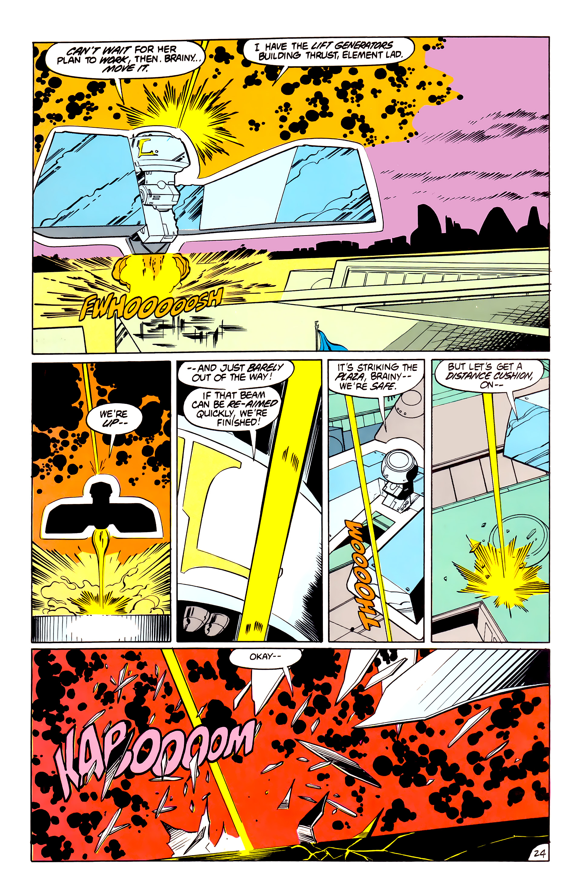 Read online Legion of Super-Heroes (1984) comic -  Issue #40 - 25