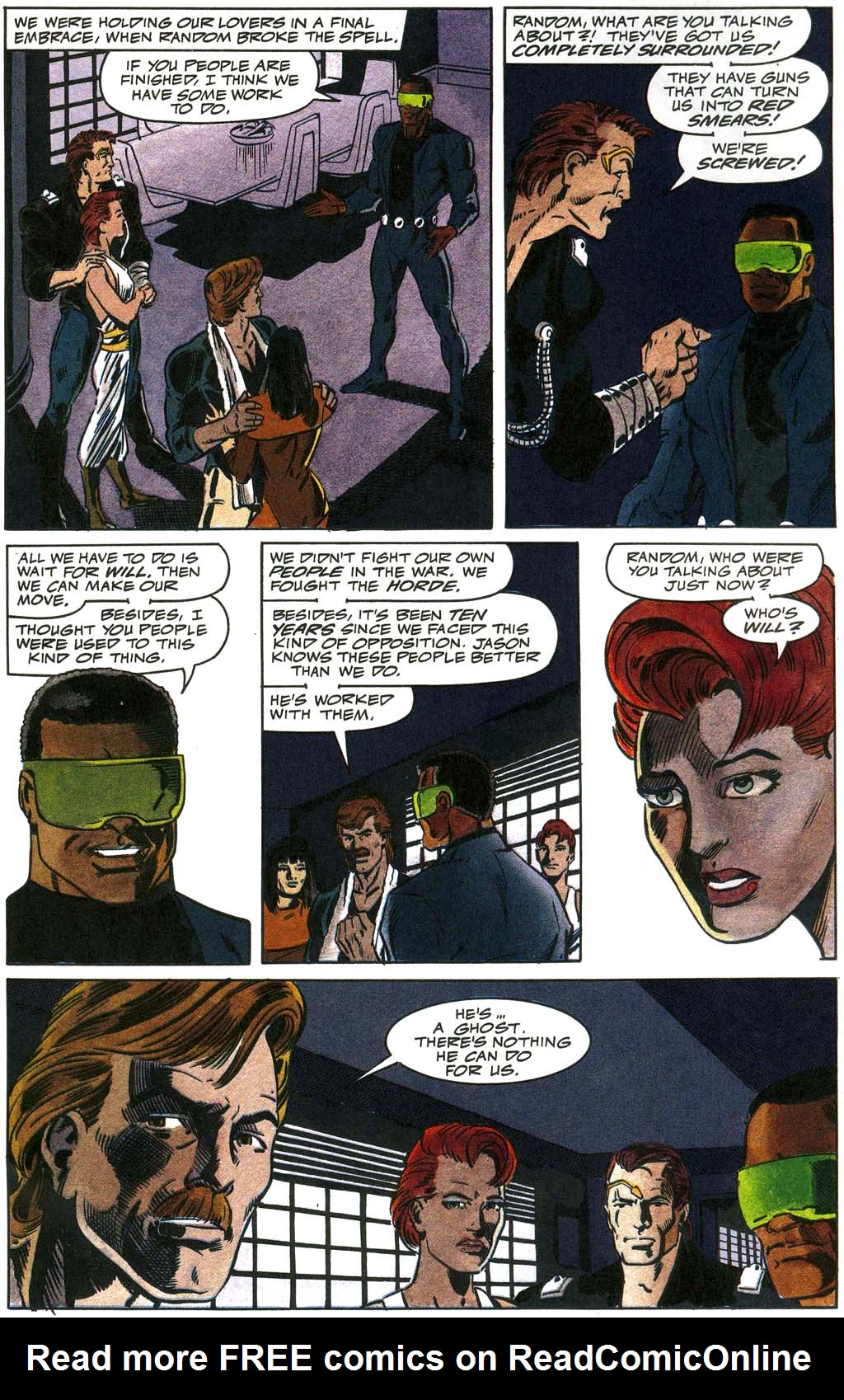 Read online Strikeforce: Morituri Electric Undertow comic -  Issue #3 - 5
