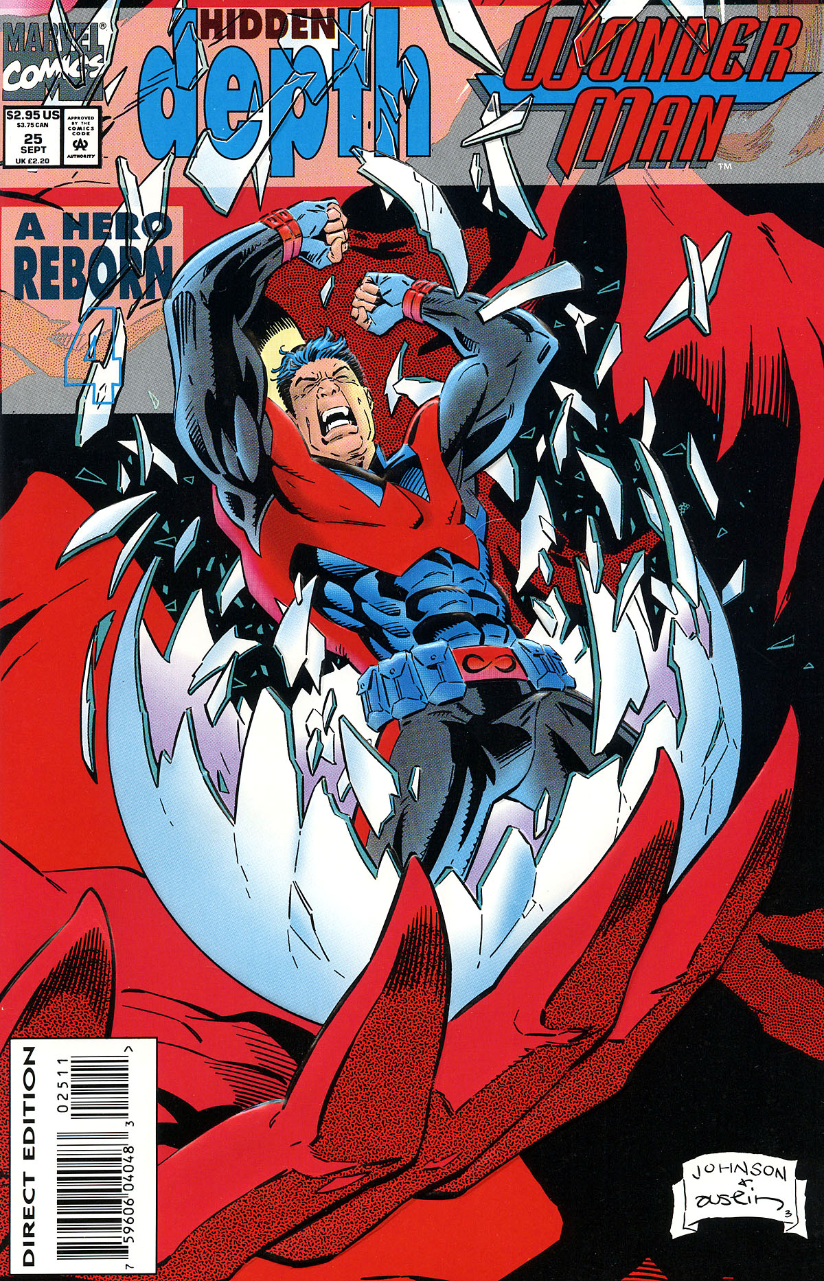 Read online Wonder Man (1991) comic -  Issue #25 - 1