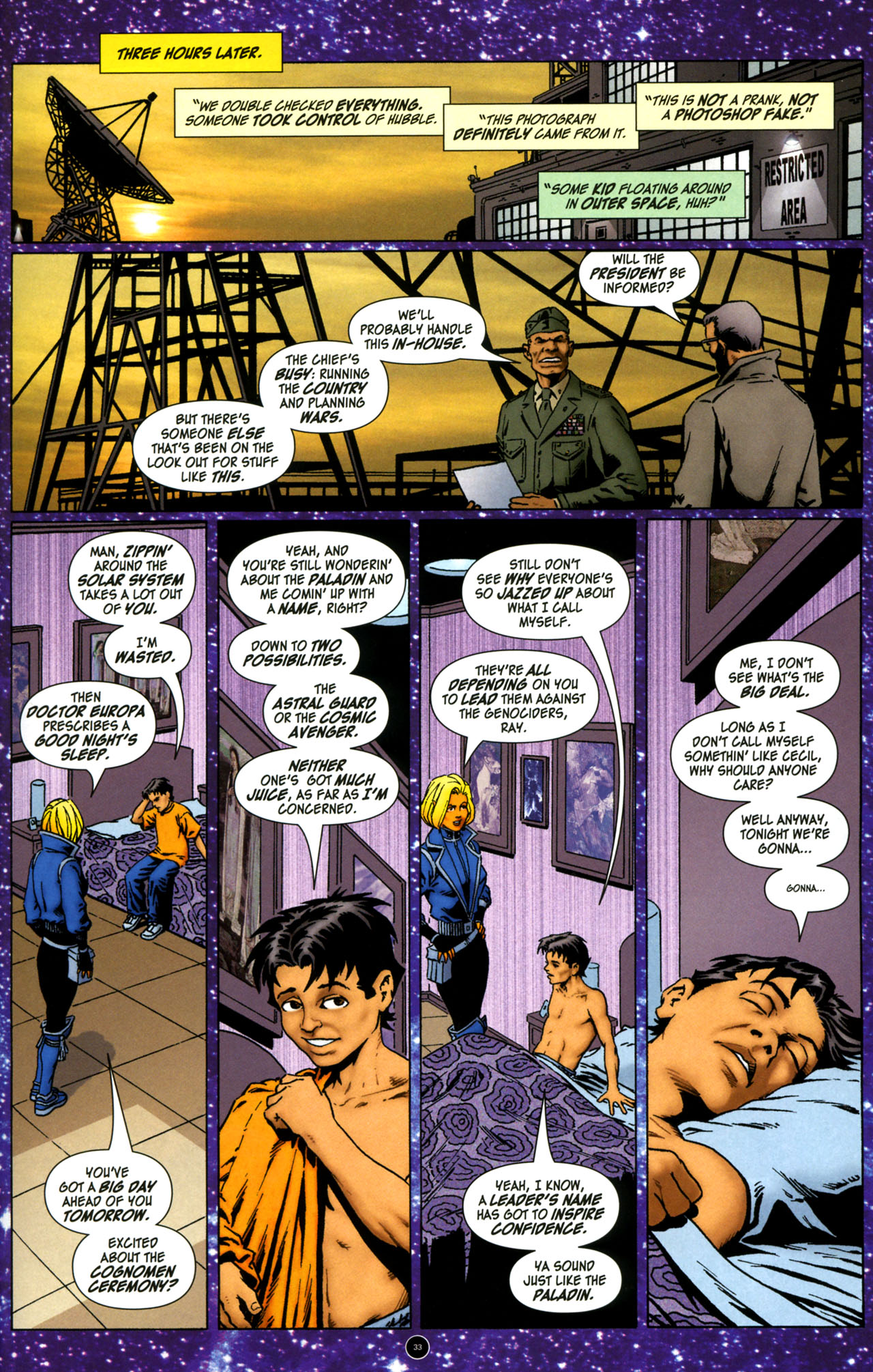 Read online Kid Kosmos: Kidnapped comic -  Issue # TPB - 30