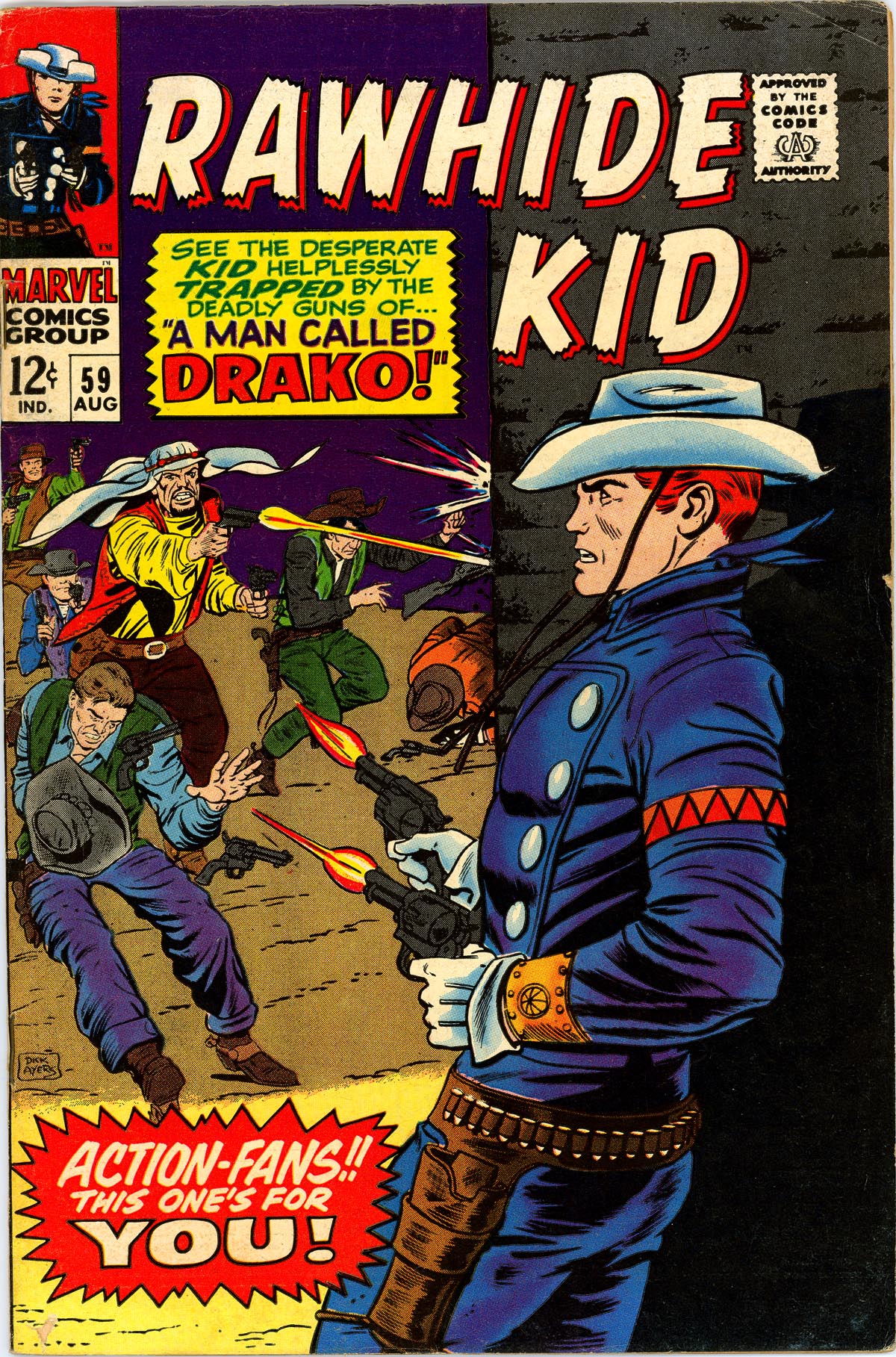 Read online The Rawhide Kid comic -  Issue #59 - 1