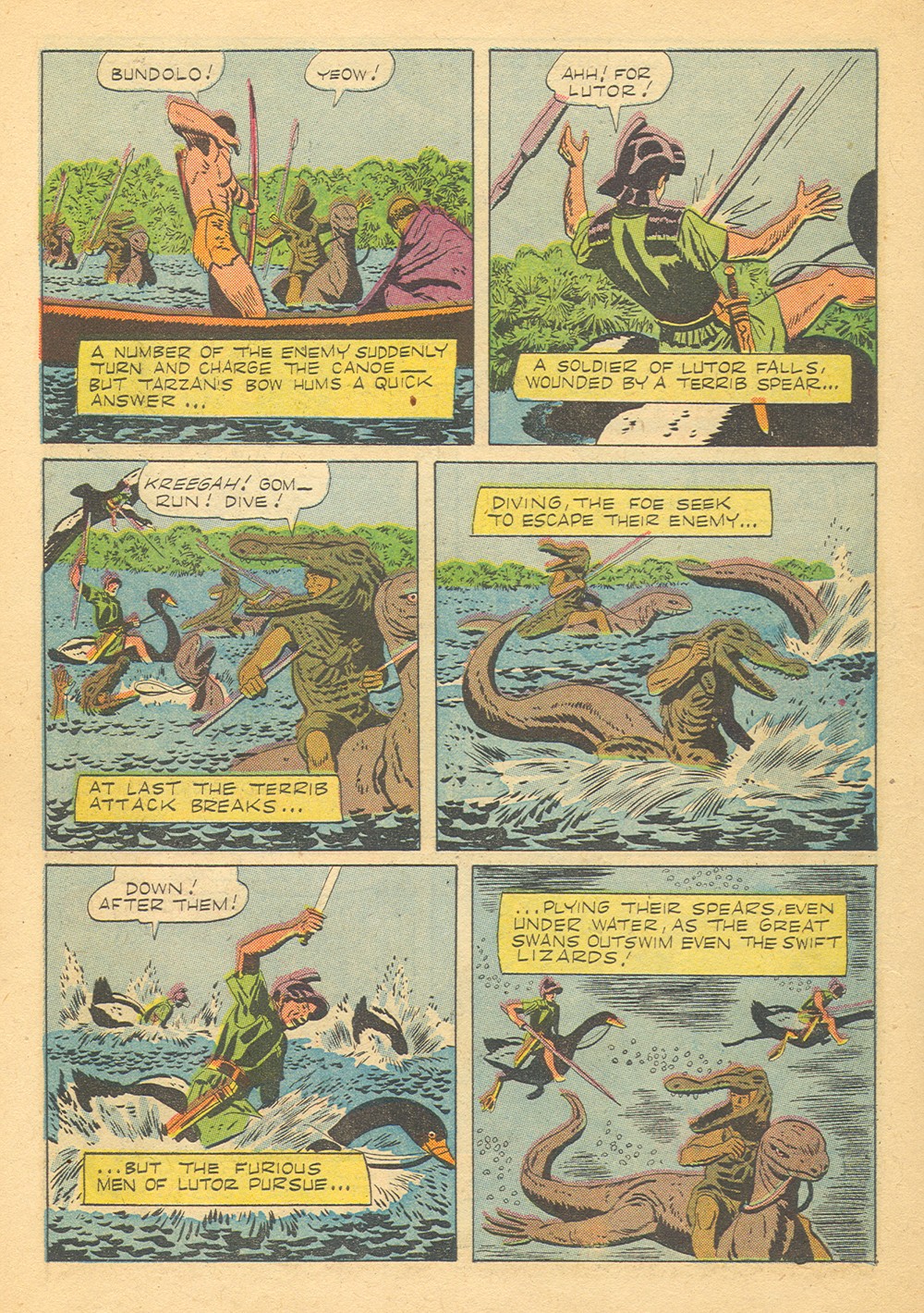 Read online Tarzan (1948) comic -  Issue #70 - 6