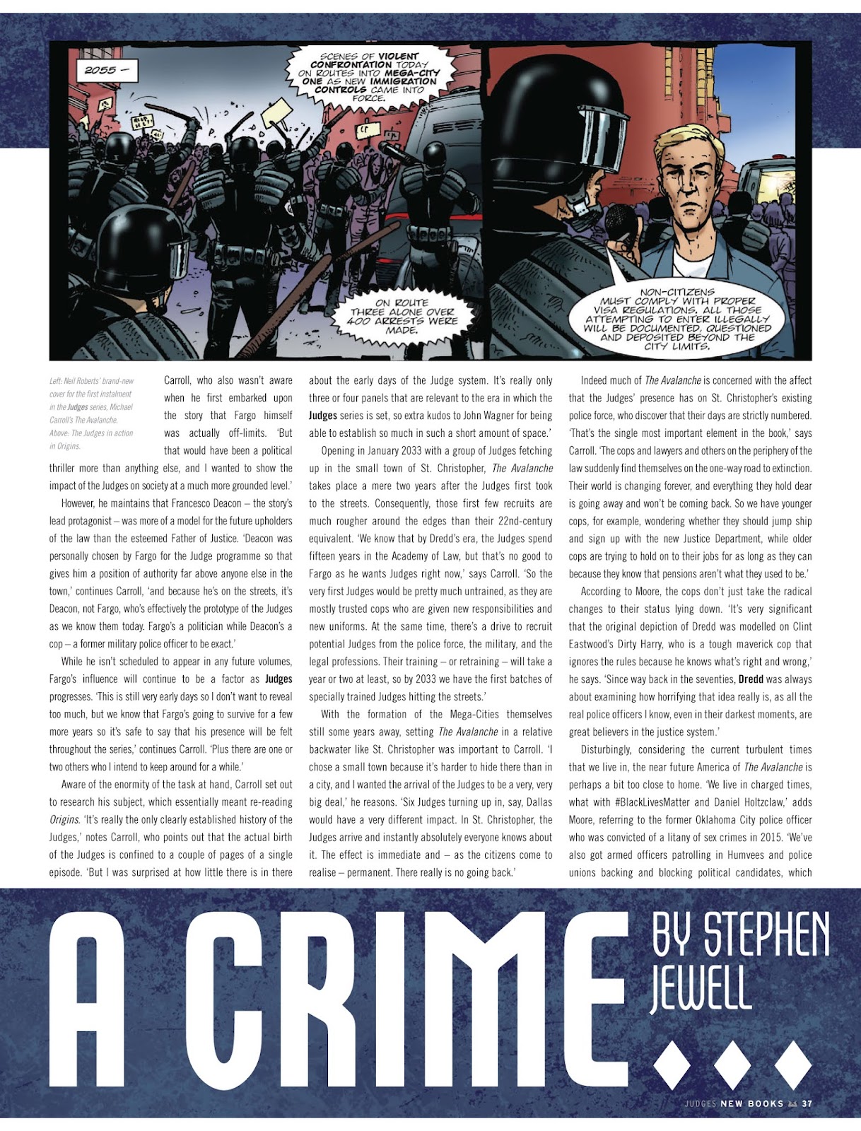 Judge Dredd Megazine (Vol. 5) issue 396 - Page 37