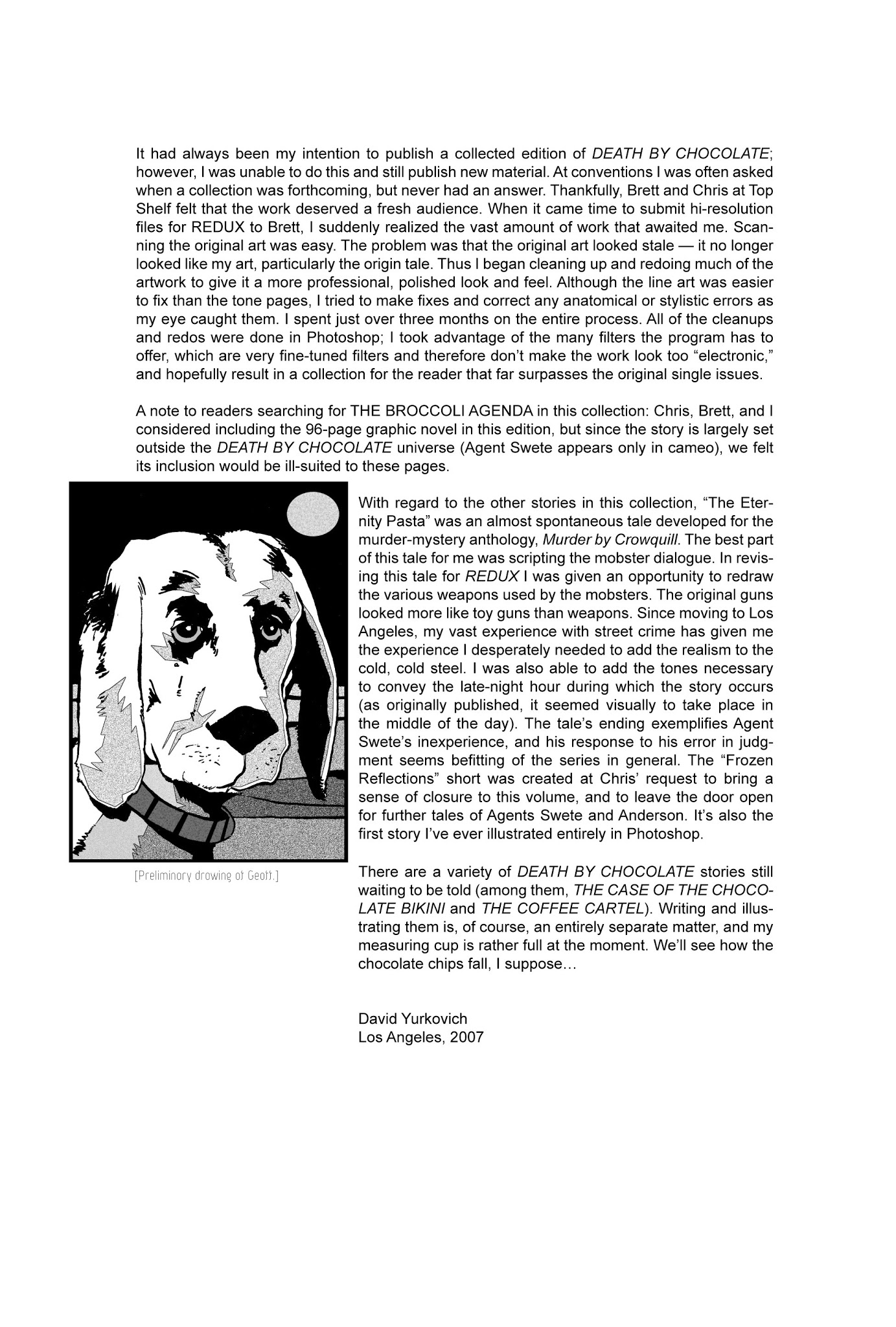 Read online Death by Chocolate: Redux comic -  Issue # TPB - 120