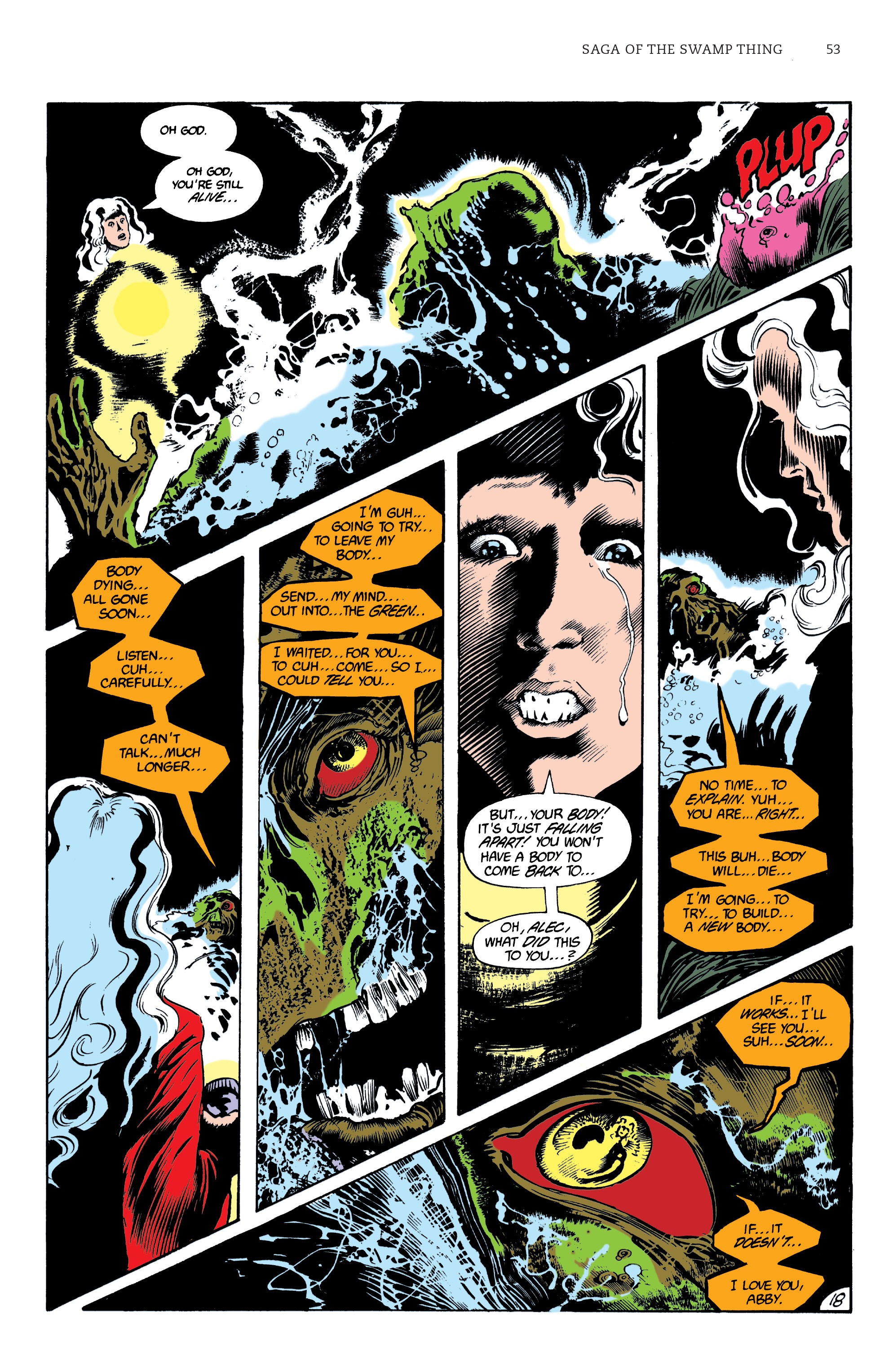 Read online Saga of the Swamp Thing comic -  Issue # TPB 3 (Part 1) - 53