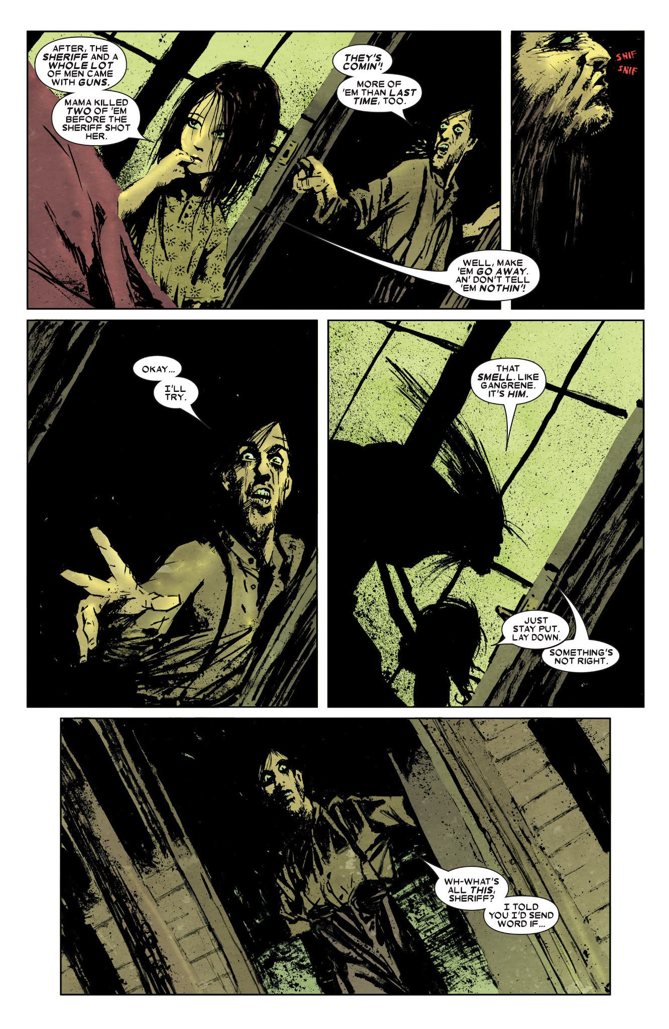 Read online Wolverine: Blood & Sorrow comic -  Issue # TPB - 72