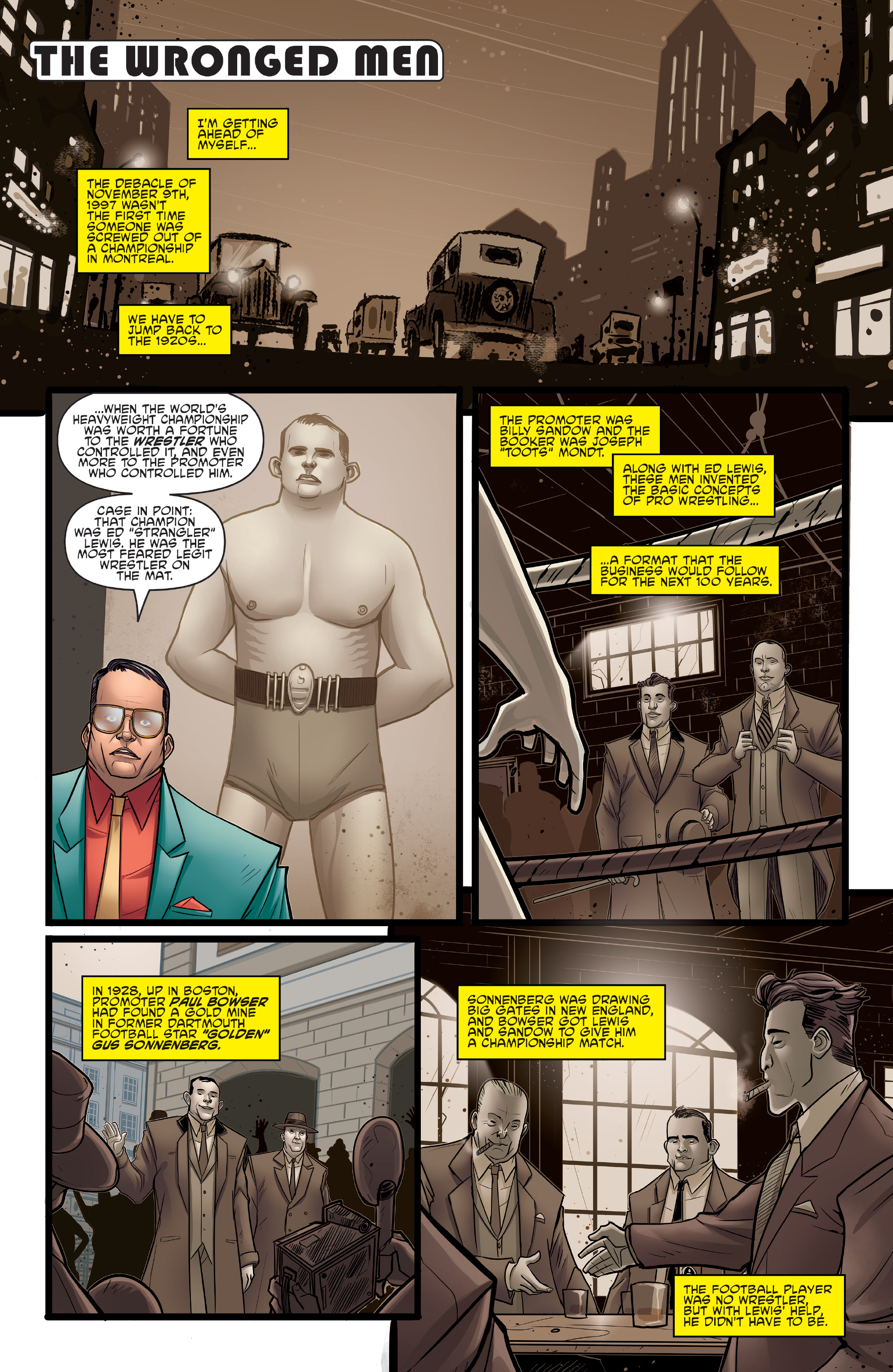 Read online Jim Cornette Presents: Behind the Curtain - Real Pro Wrestling Stories comic -  Issue # TPB - 51