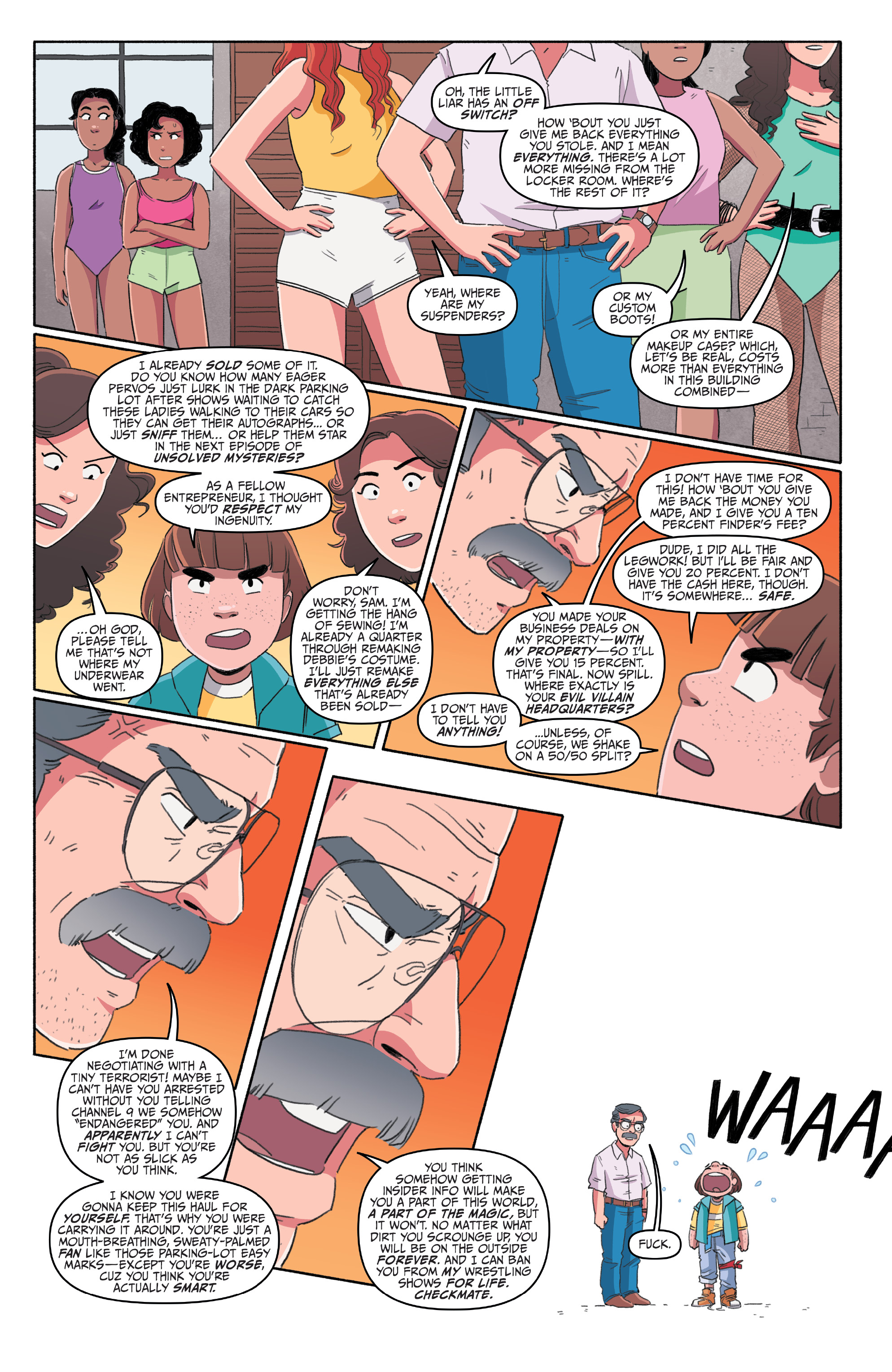 Read online GLOW vs the Babyface comic -  Issue #2 - 6
