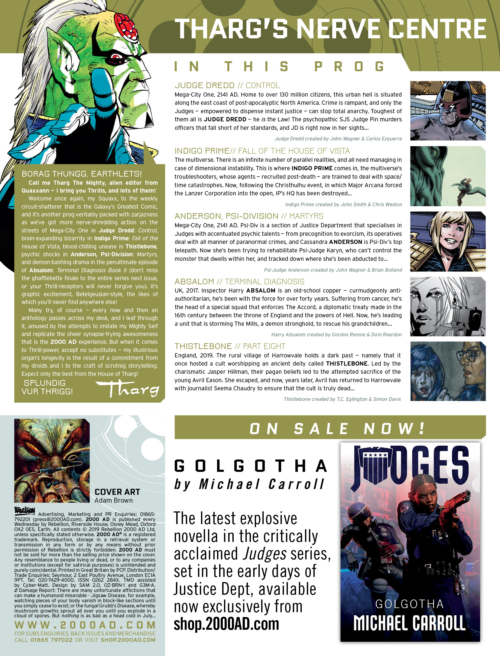 Read online 2000 AD comic -  Issue #2142 - 2