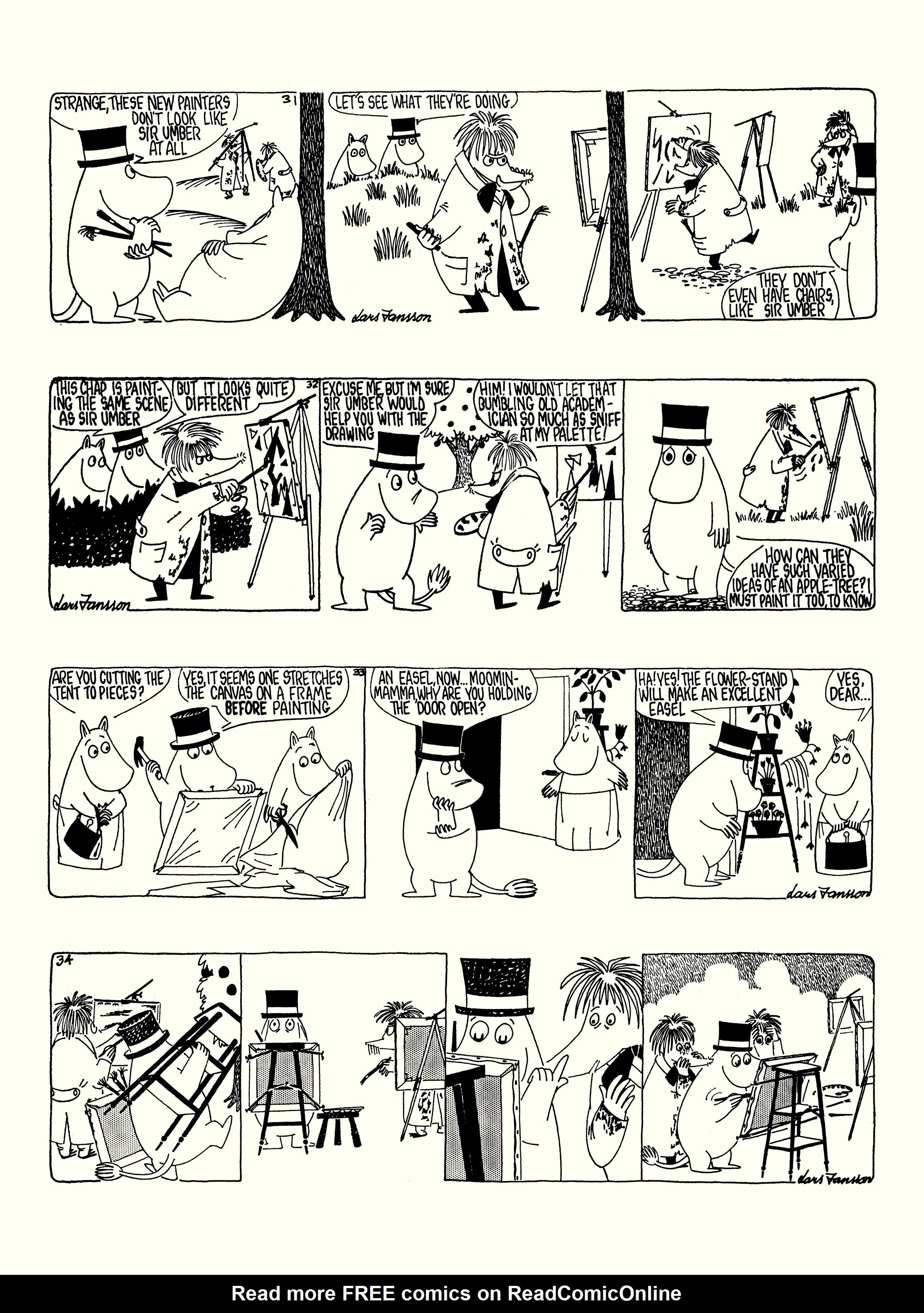 Read online Moomin: The Complete Lars Jansson Comic Strip comic -  Issue # TPB 8 - 35