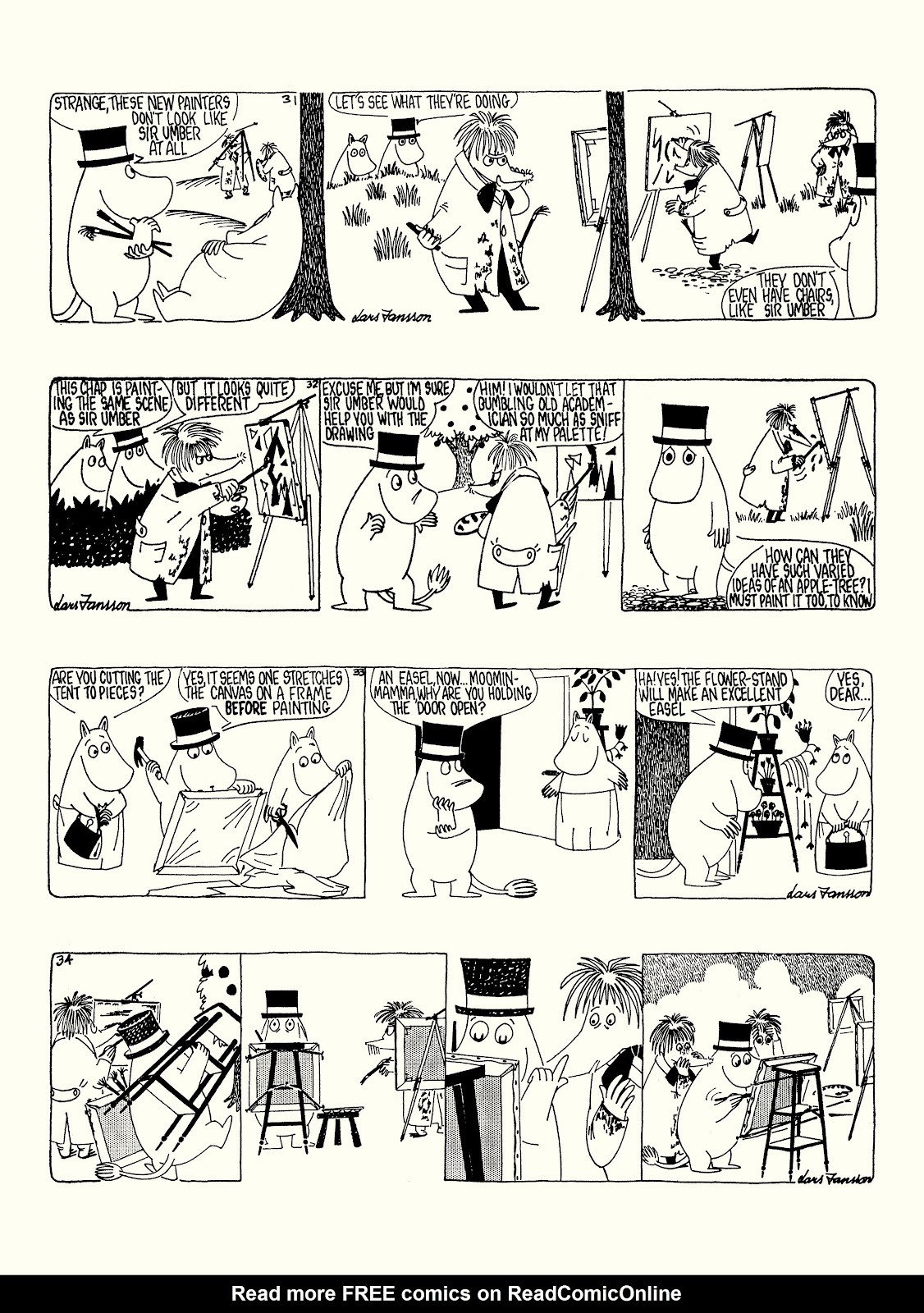 Moomin: The Complete Lars Jansson Comic Strip issue TPB 8 - Page 35