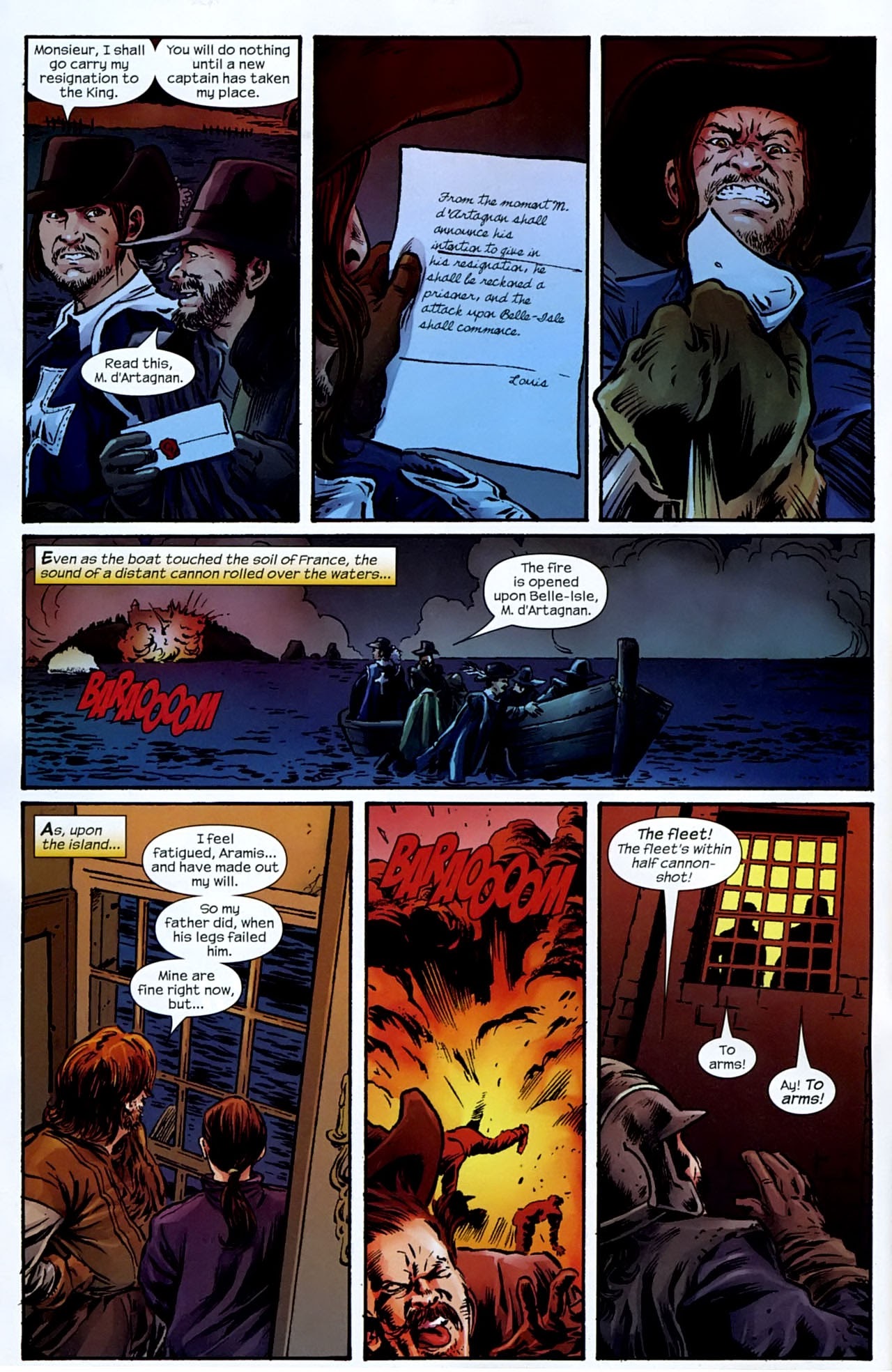 Read online The Man in the Iron Mask comic -  Issue #5 - 8
