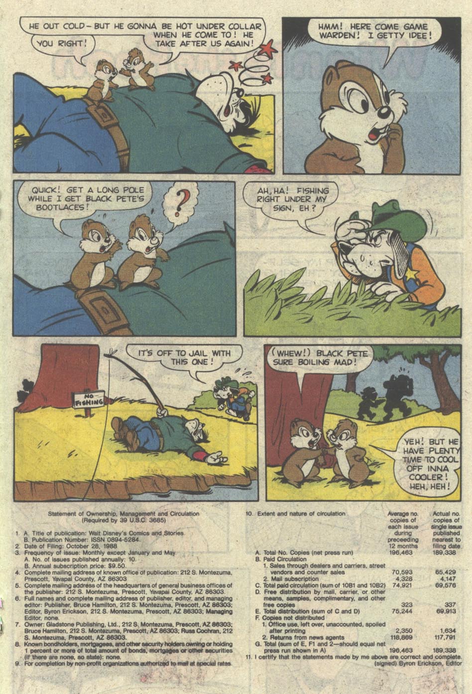 Walt Disney's Comics and Stories issue 538 - Page 19