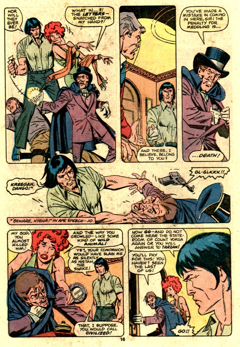 Read online Tarzan (1977) comic -  Issue #29 - 10