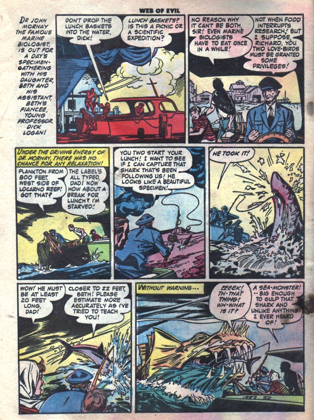Read online Web of Evil comic -  Issue #4 - 4