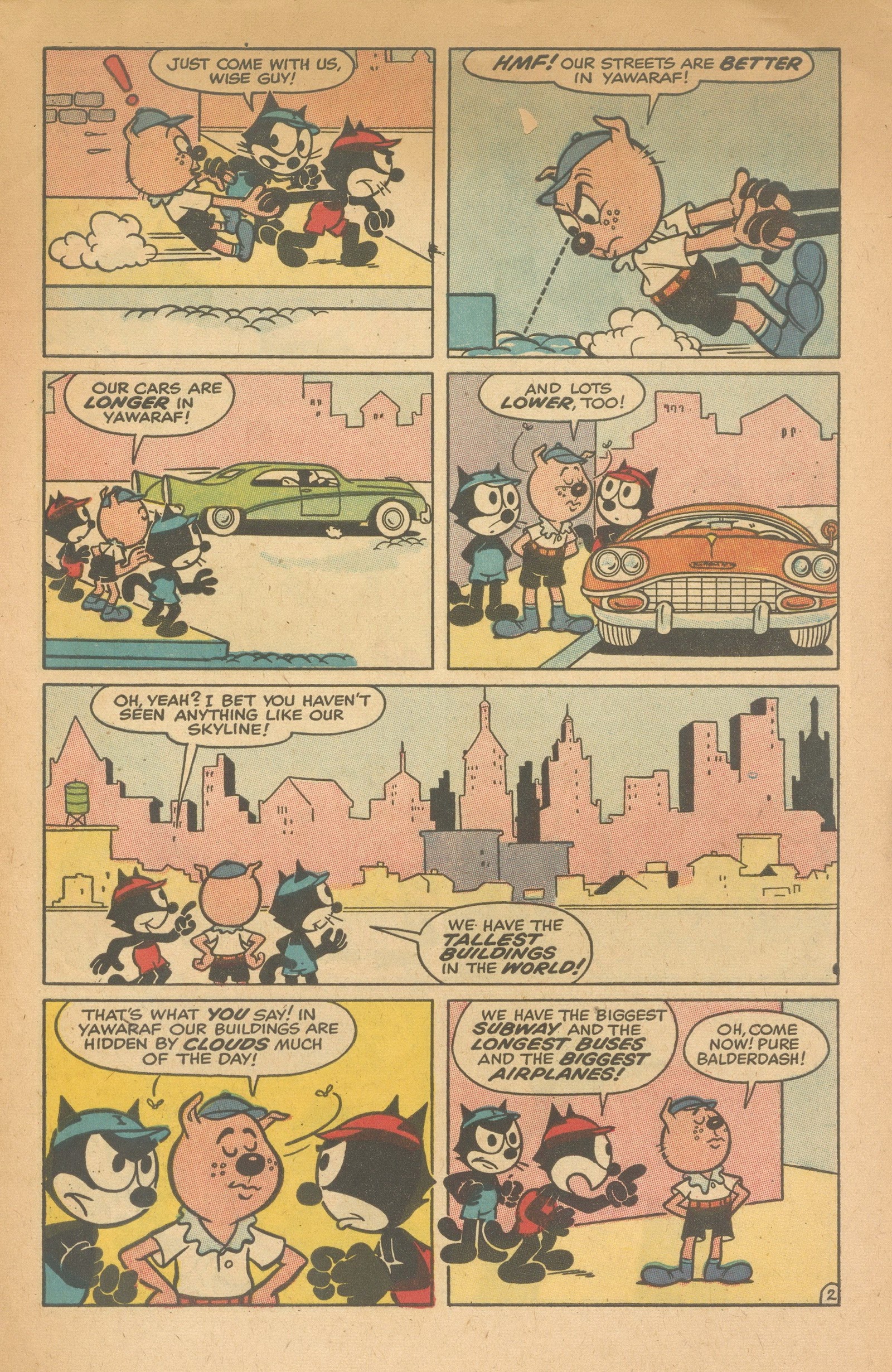 Read online Felix the Cat (1955) comic -  Issue #98 - 31
