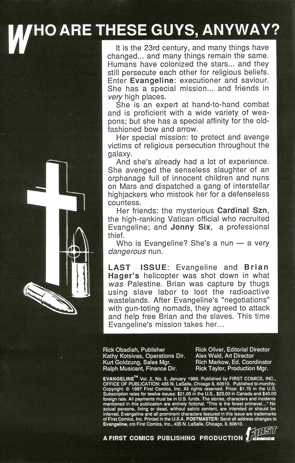 Read online Evangeline comic -  Issue #5 - 2