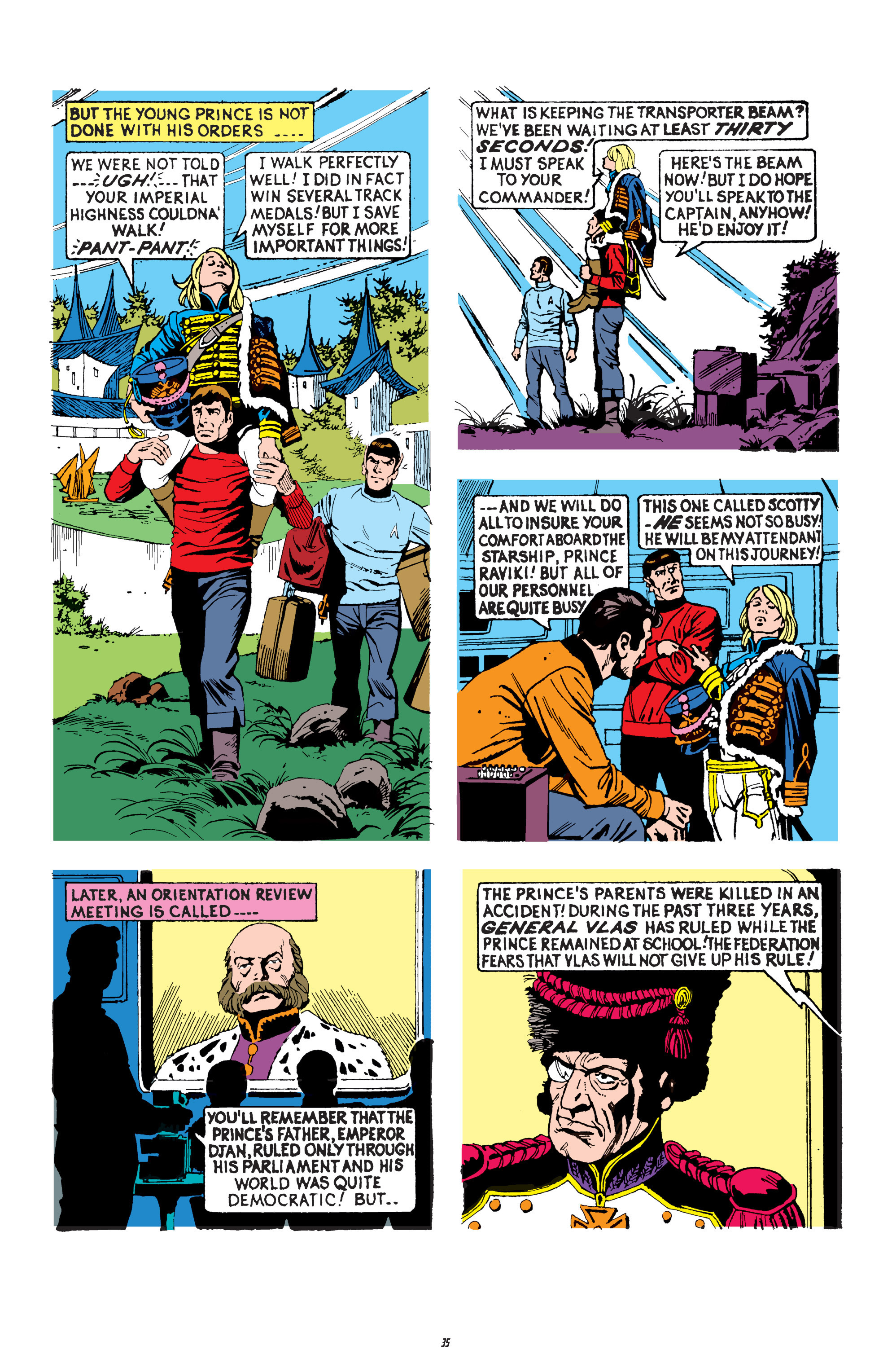 Read online Star Trek Archives comic -  Issue # TPB 4 - 35