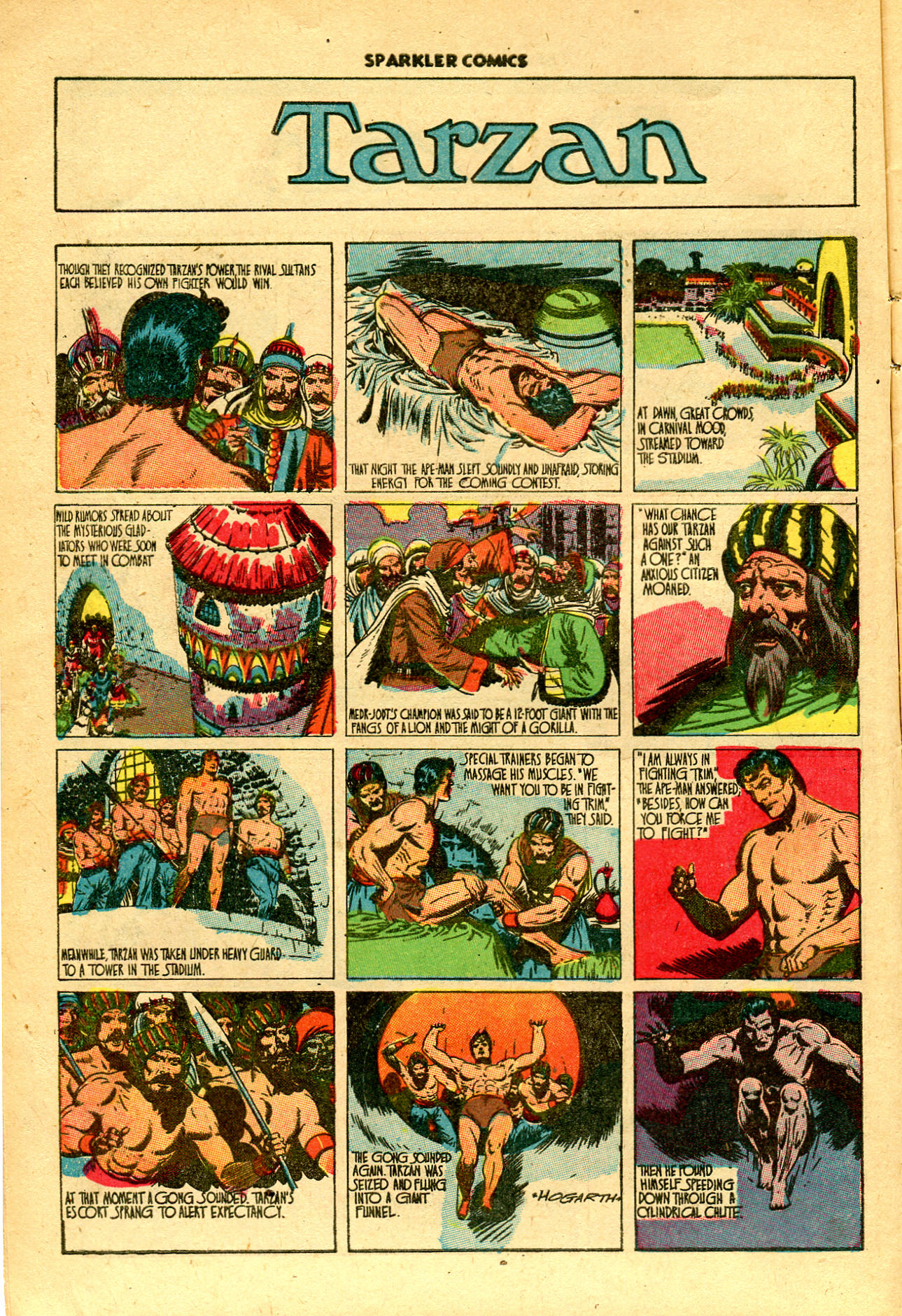Read online Sparkler Comics comic -  Issue #61 - 10