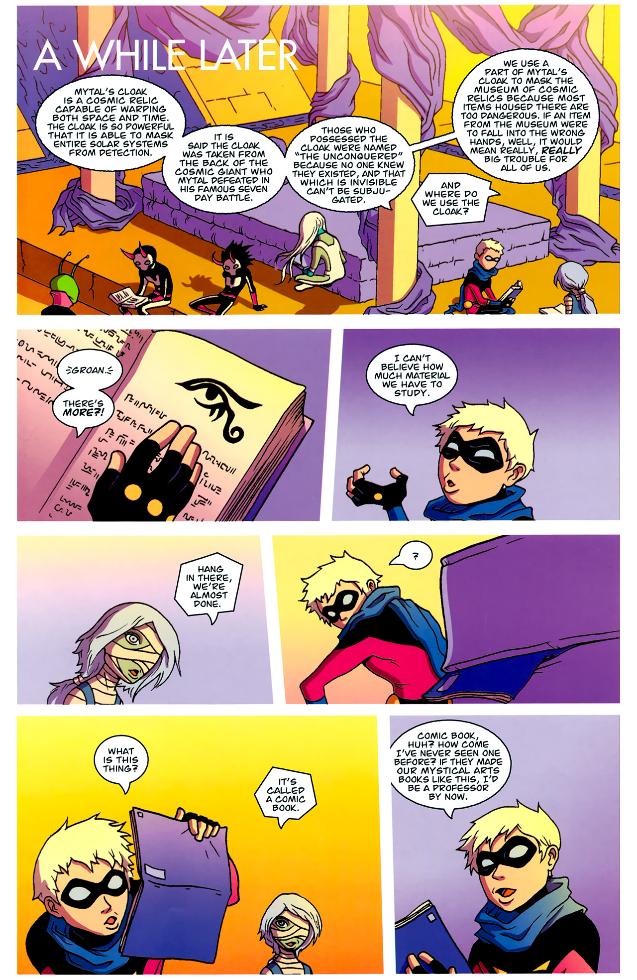 Read online Gladstone's School for World Conquerors (2011) comic -  Issue #4 - 13
