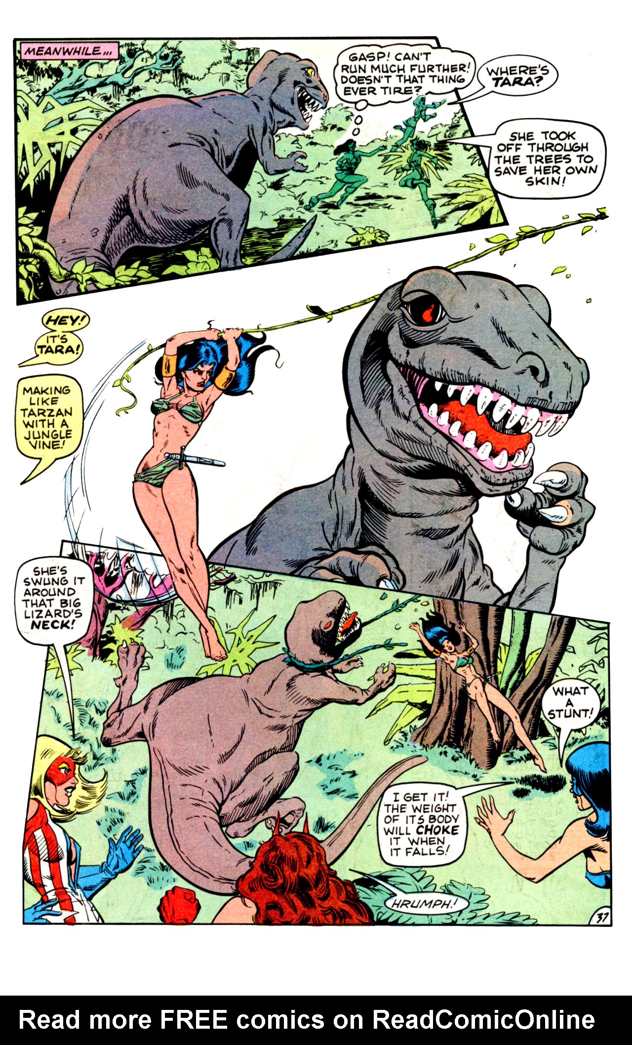 Read online Untold Origin of FemForce comic -  Issue # Full - 39