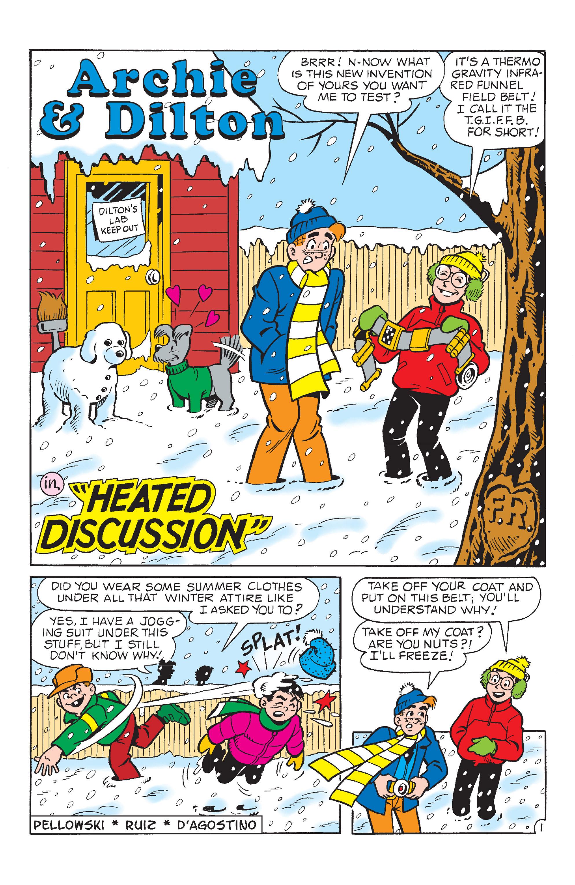 Read online Dilton's Doofy Inventions comic -  Issue # TPB - 9