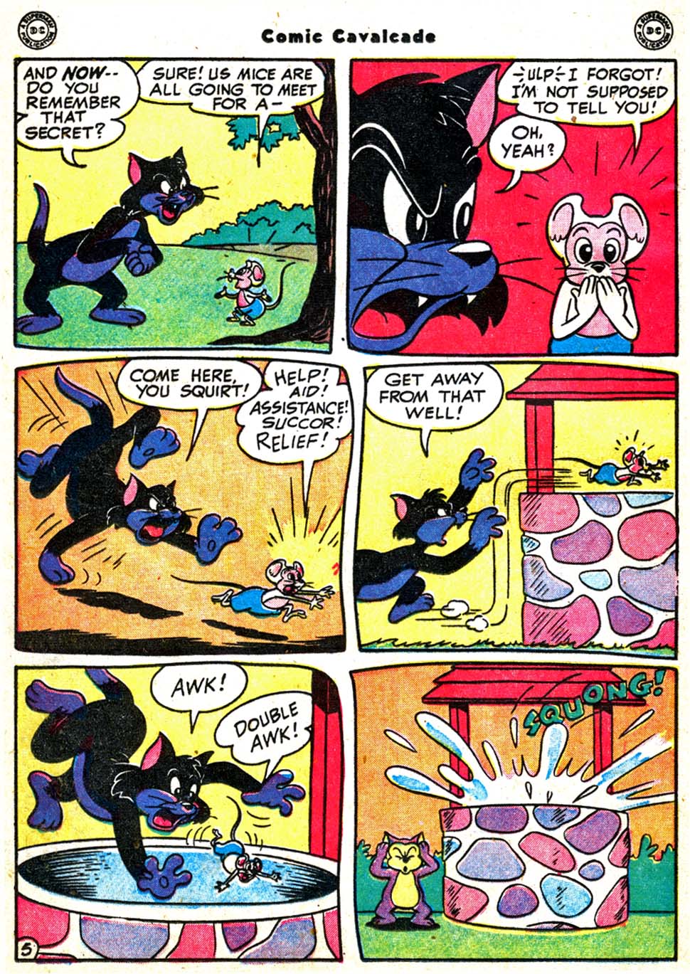 Read online Comic Cavalcade comic -  Issue #31 - 16