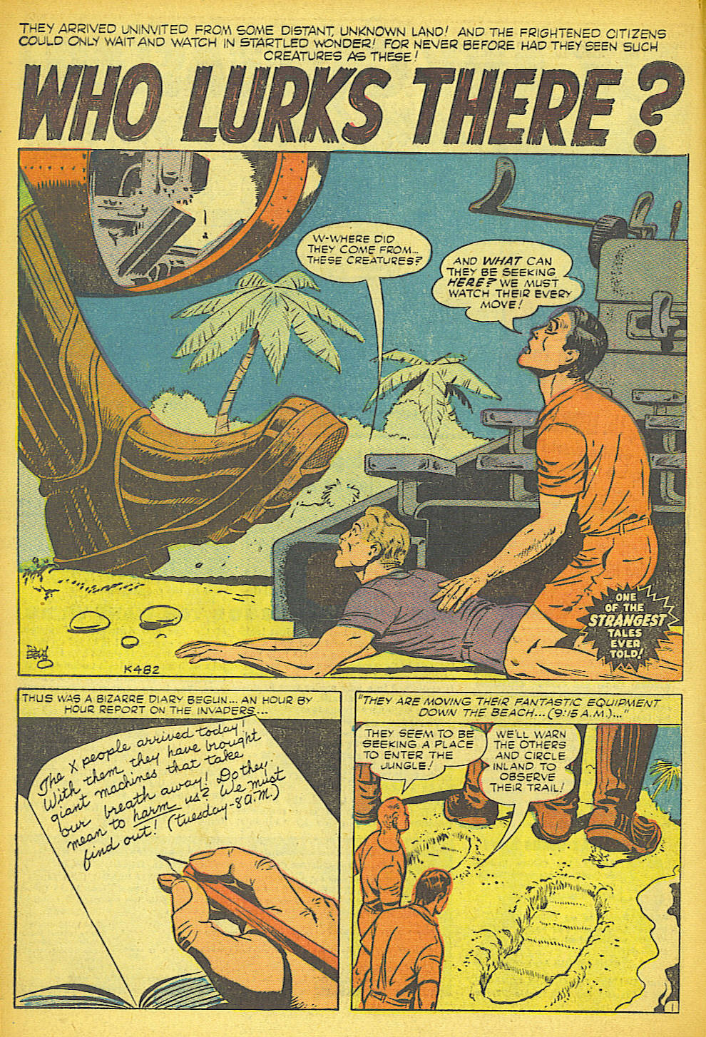 Strange Tales (1951) Issue #52 #54 - English 6