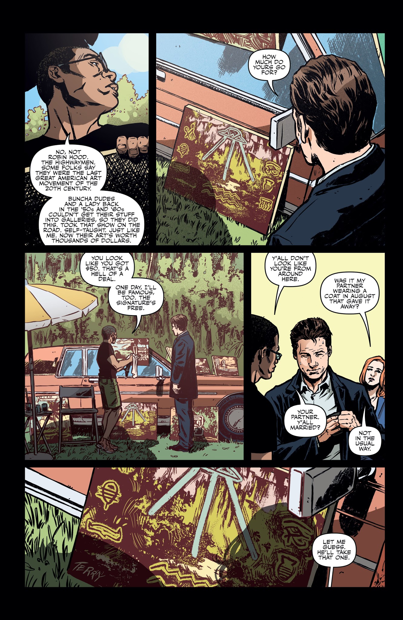 Read online The X-Files: Case Files-Florida Man comic -  Issue #1 - 6