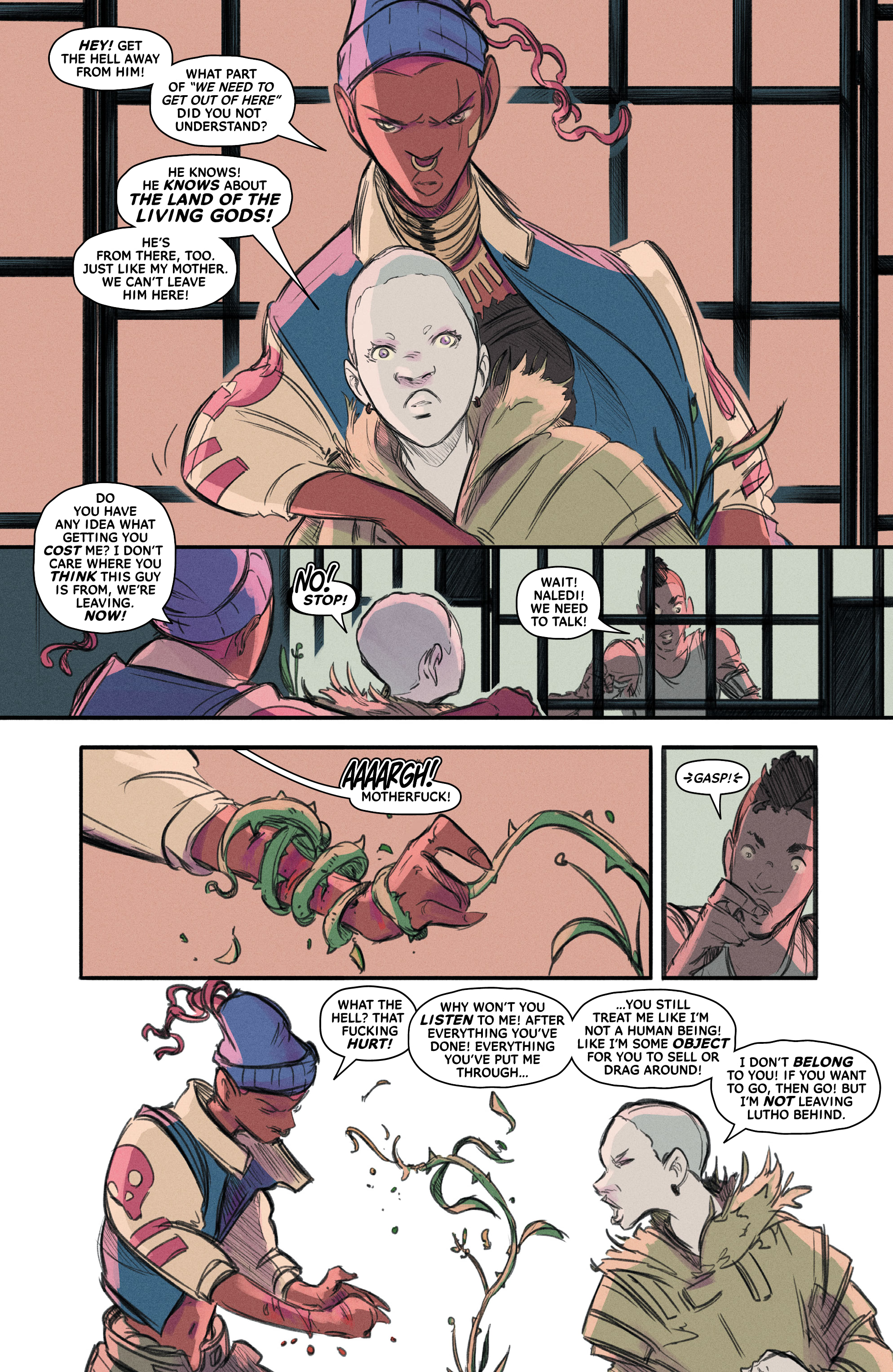 Read online Land of the Living Gods comic -  Issue #5 - 5