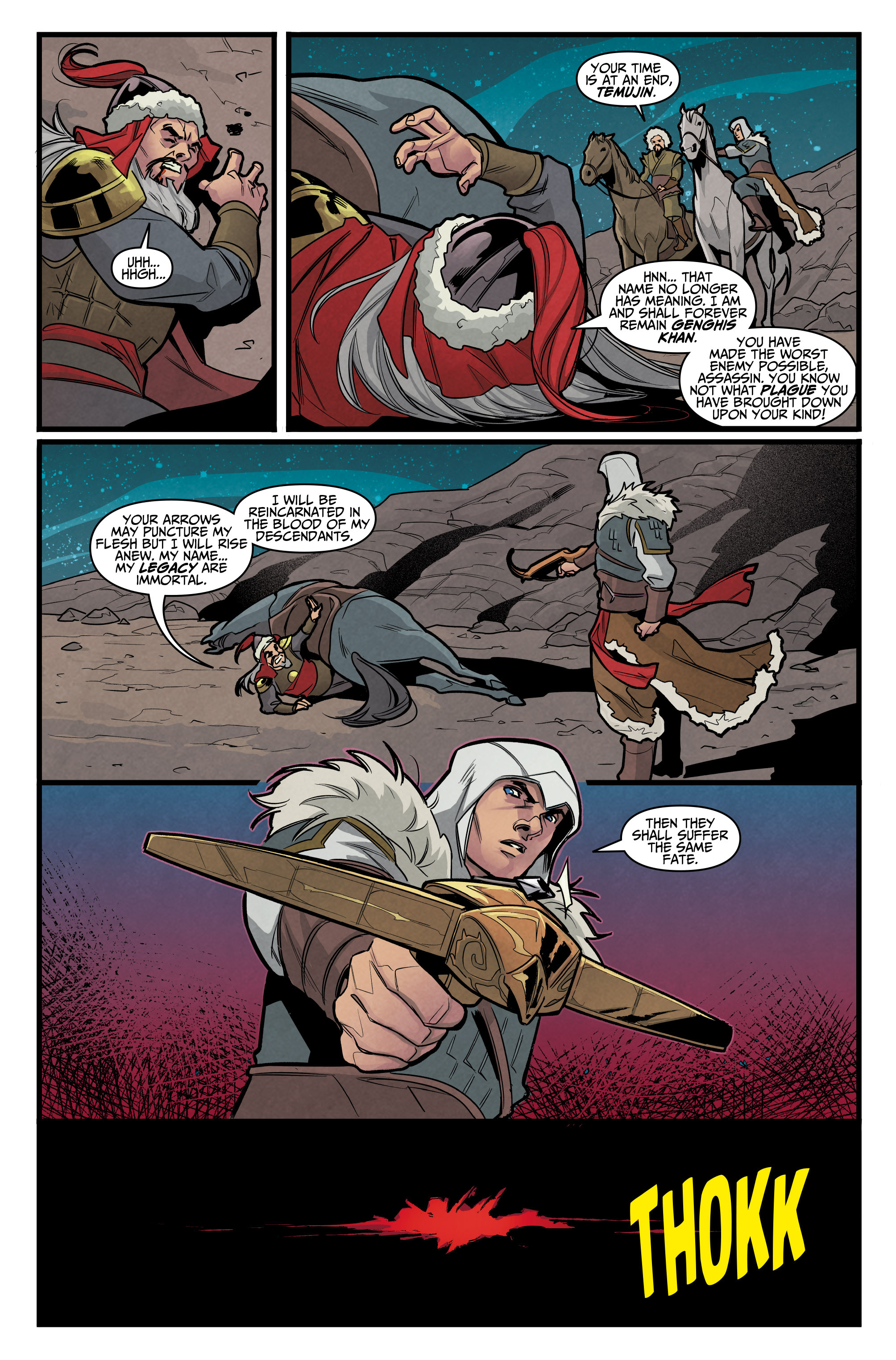 Read online Assassin's Creed: Reflections comic -  Issue #2 - 21