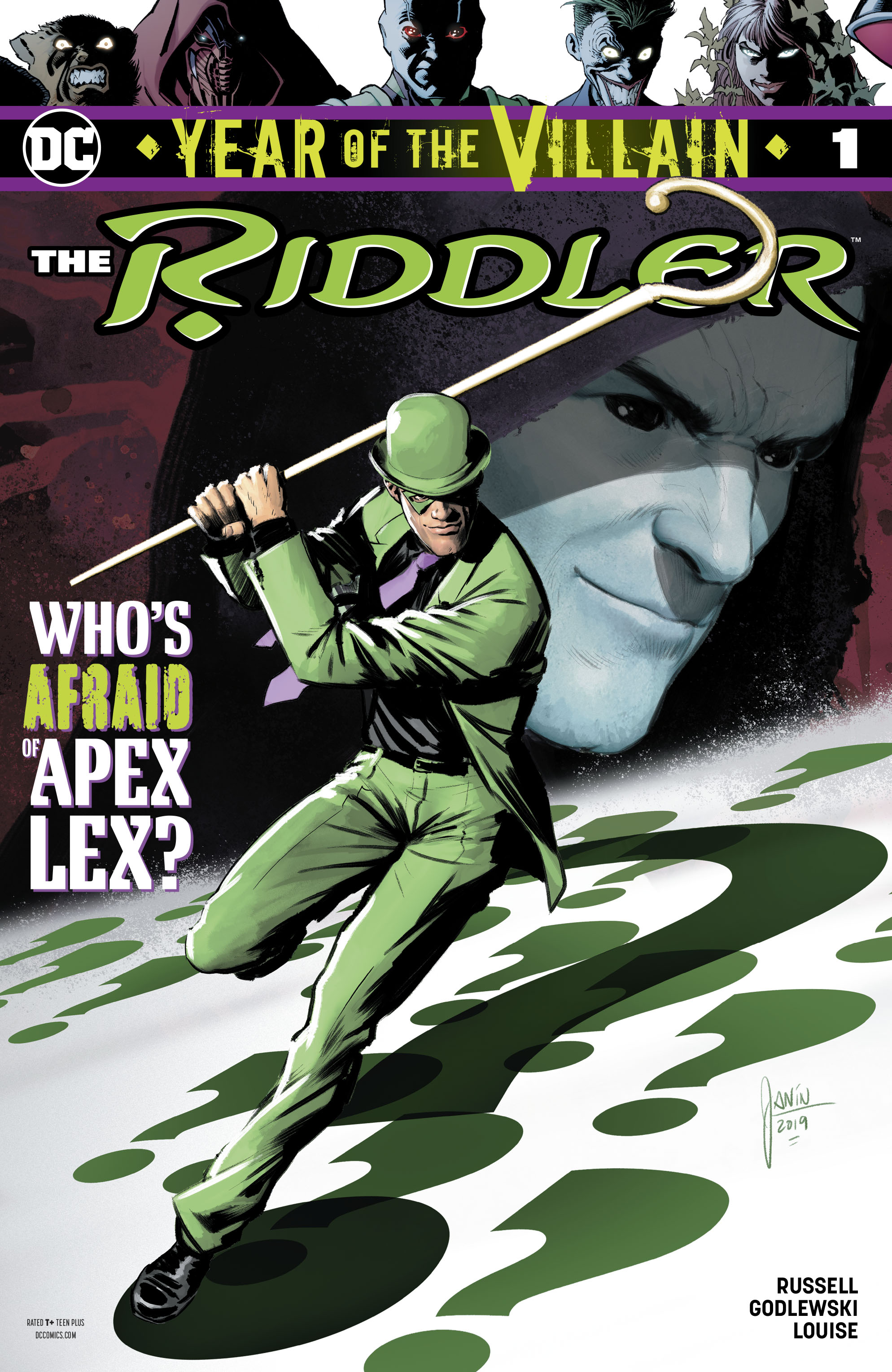 Read online The Riddler: Year of the Villain comic -  Issue #1 - 1