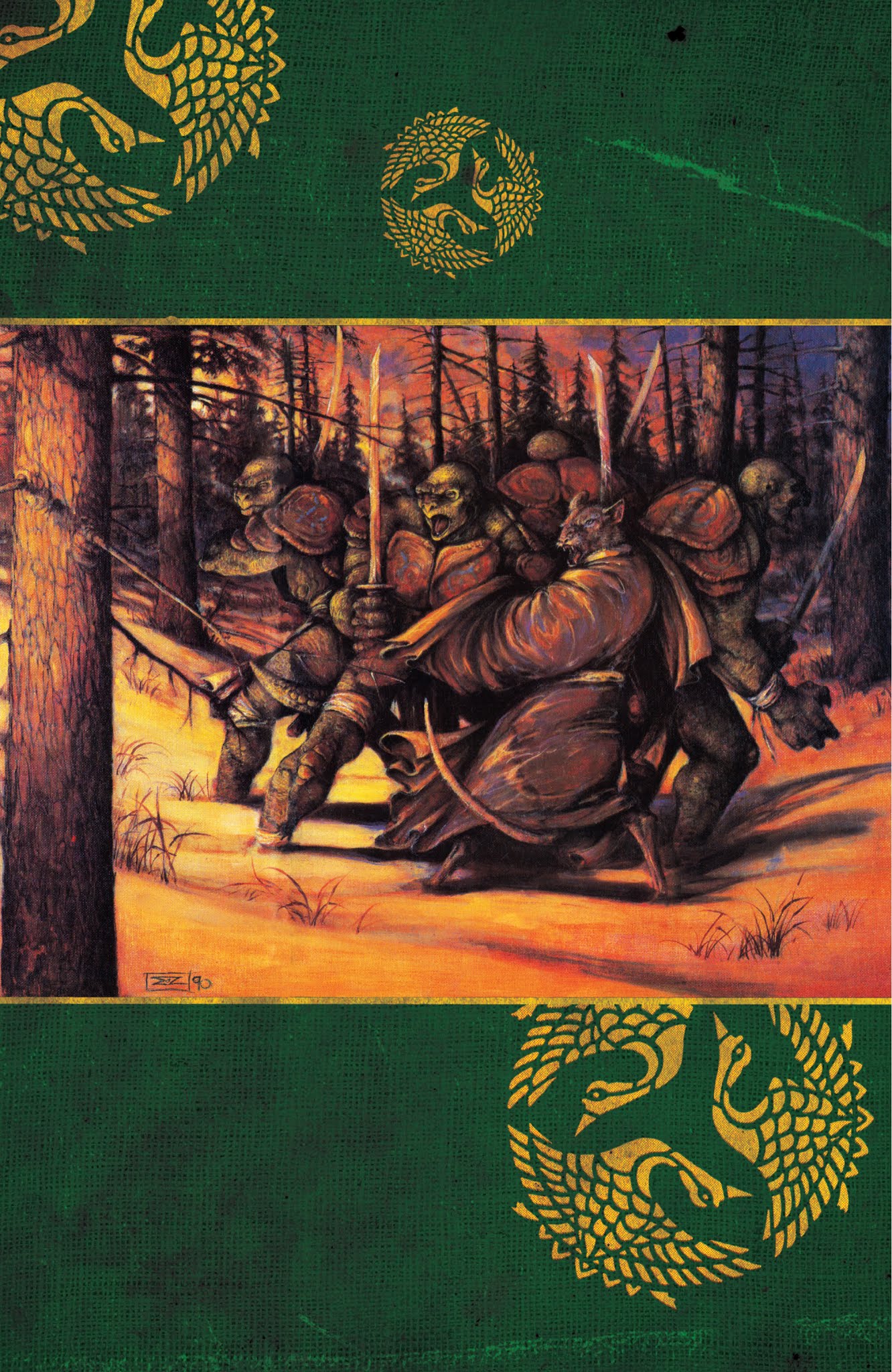 Read online Teenage Mutant Ninja Turtles Legends: Soul's Winter By Michael Zulli comic -  Issue # TPB - 4