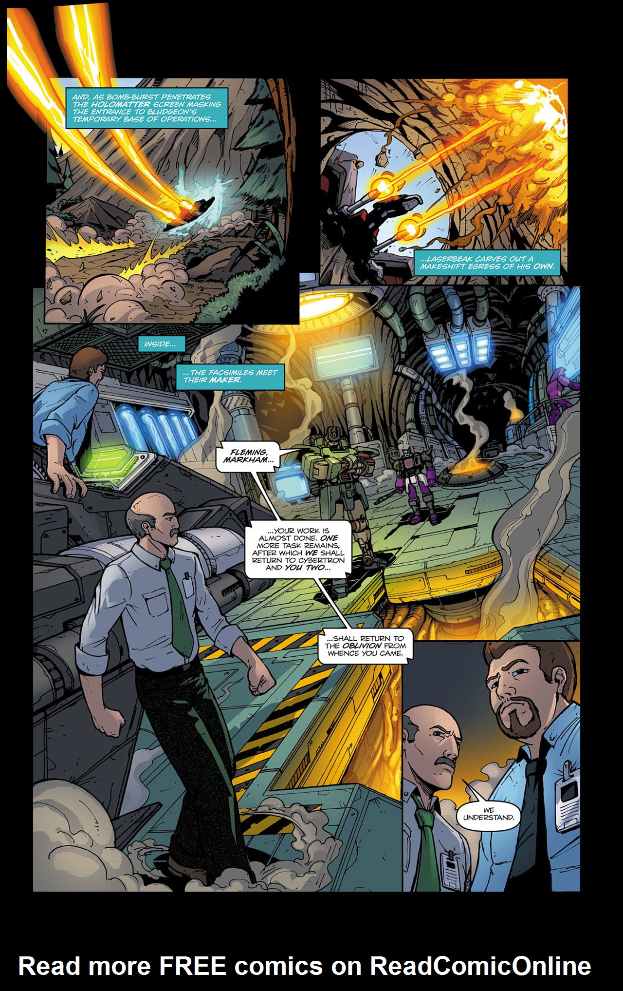 Read online Transformers Spotlight: Soundwave comic -  Issue # Full - 11