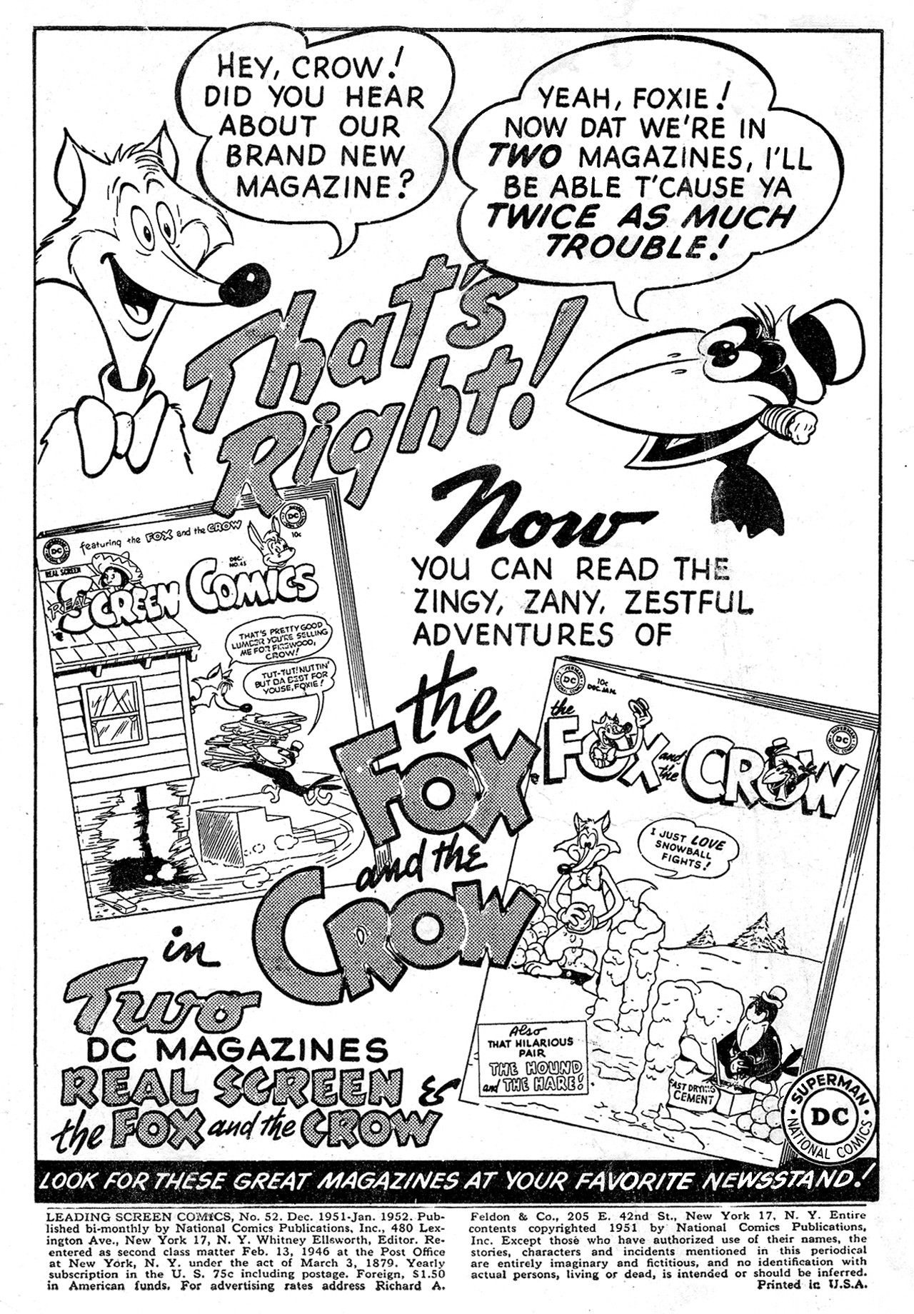 Read online Leading Screen Comics comic -  Issue #52 - 2