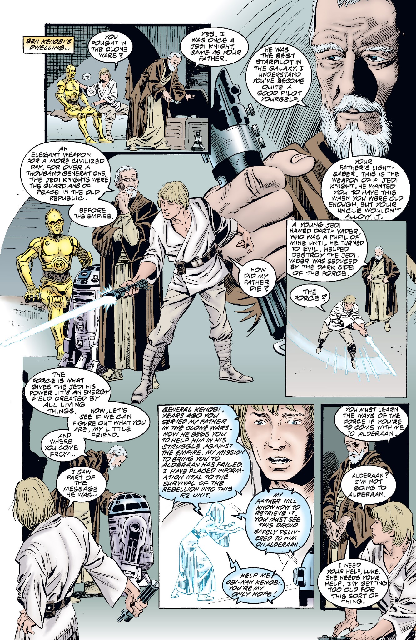 Read online Star Wars: A New Hope - The Special Edition comic -  Issue #1 - 14