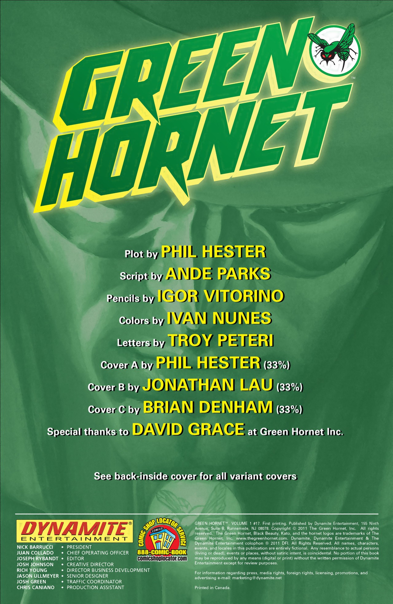 Read online Green Hornet comic -  Issue #17 - 2